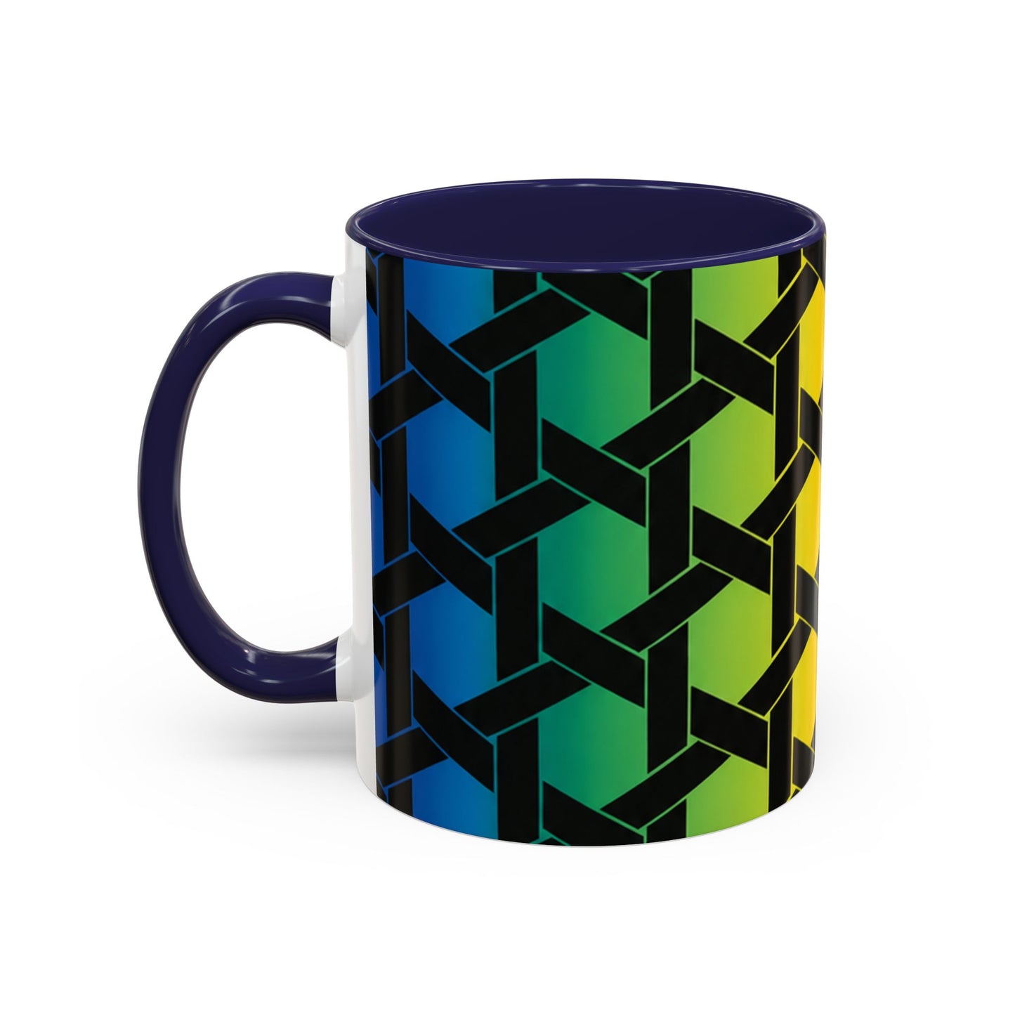 Denmark 1992 Goalkeeper Shirt Accent Coffee Mug (11, 15oz)