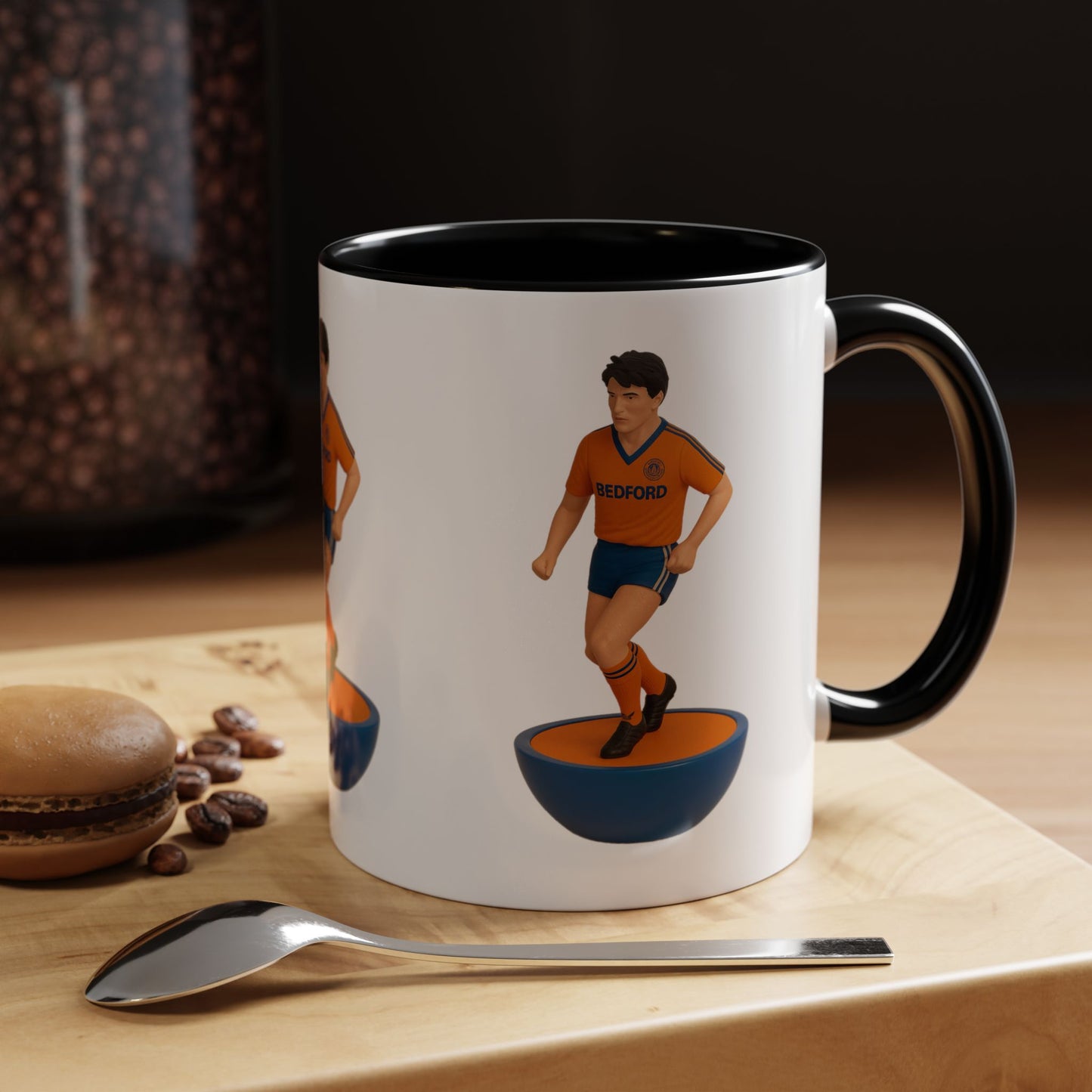 Mick Harford Subbuteo Mug - Luton Town