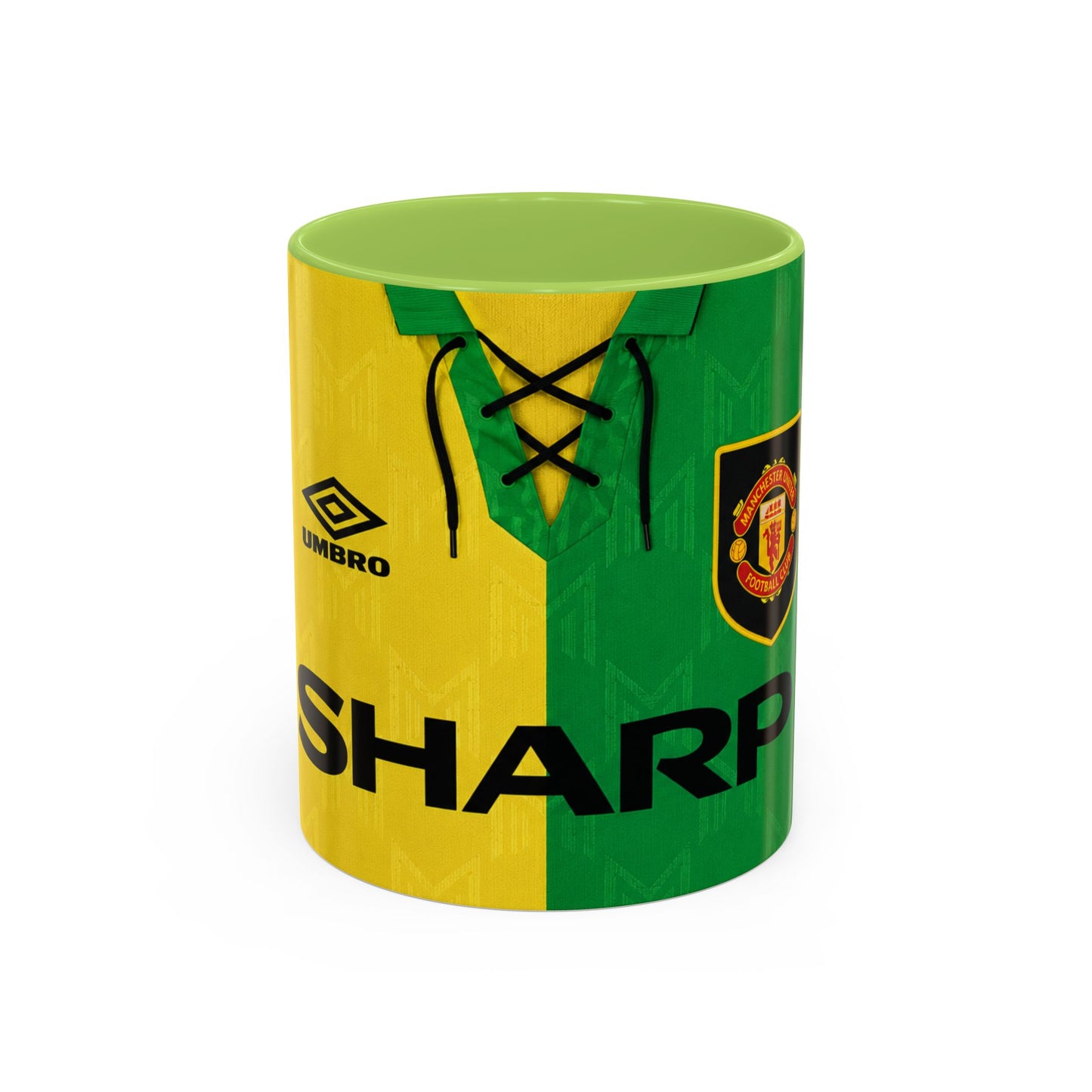 Manchester United 1992-94 Third Shirt Accent Coffee Mug (11, 15oz)