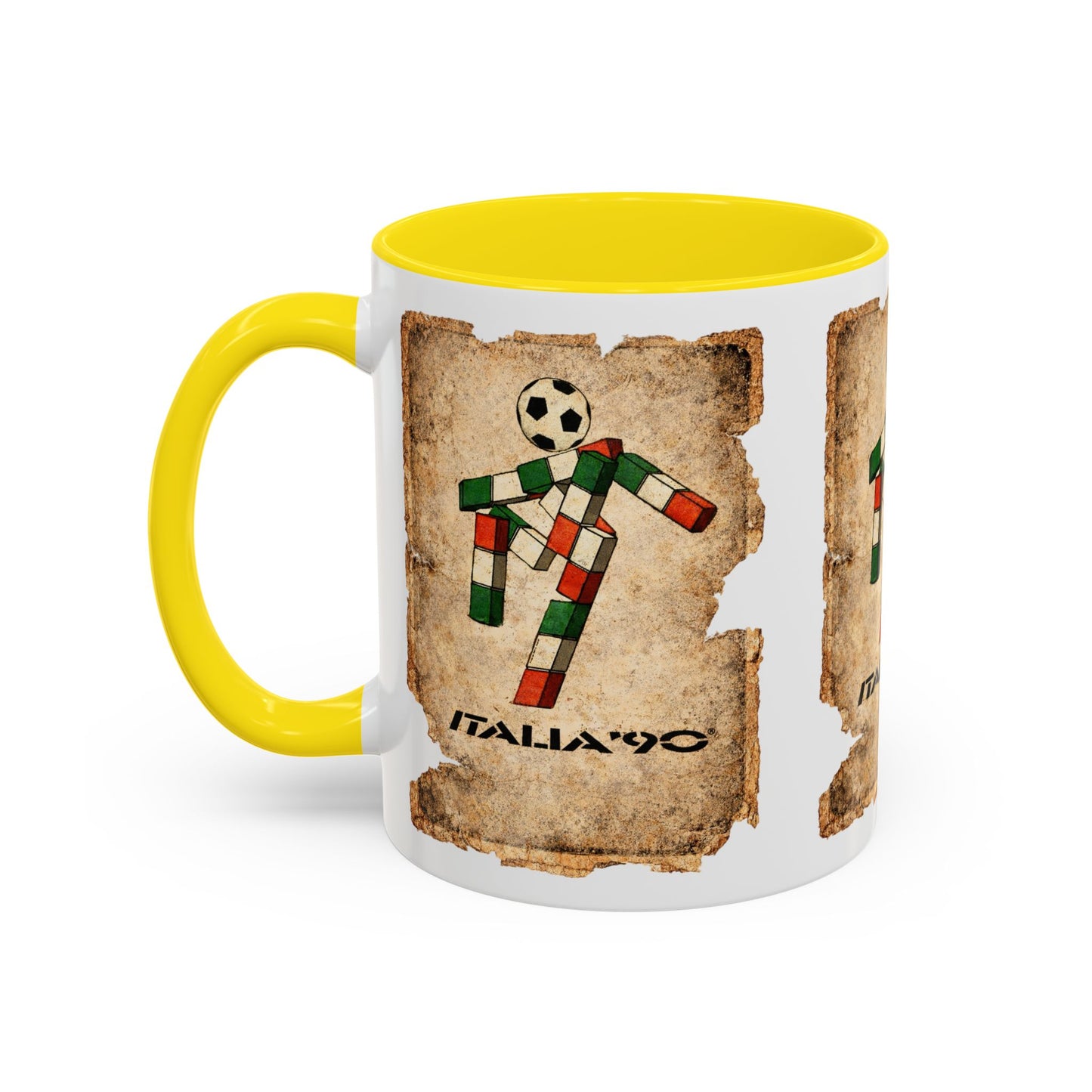 Italia 90 Ciao Mascot Poster Coffee Mug (11, 15oz)