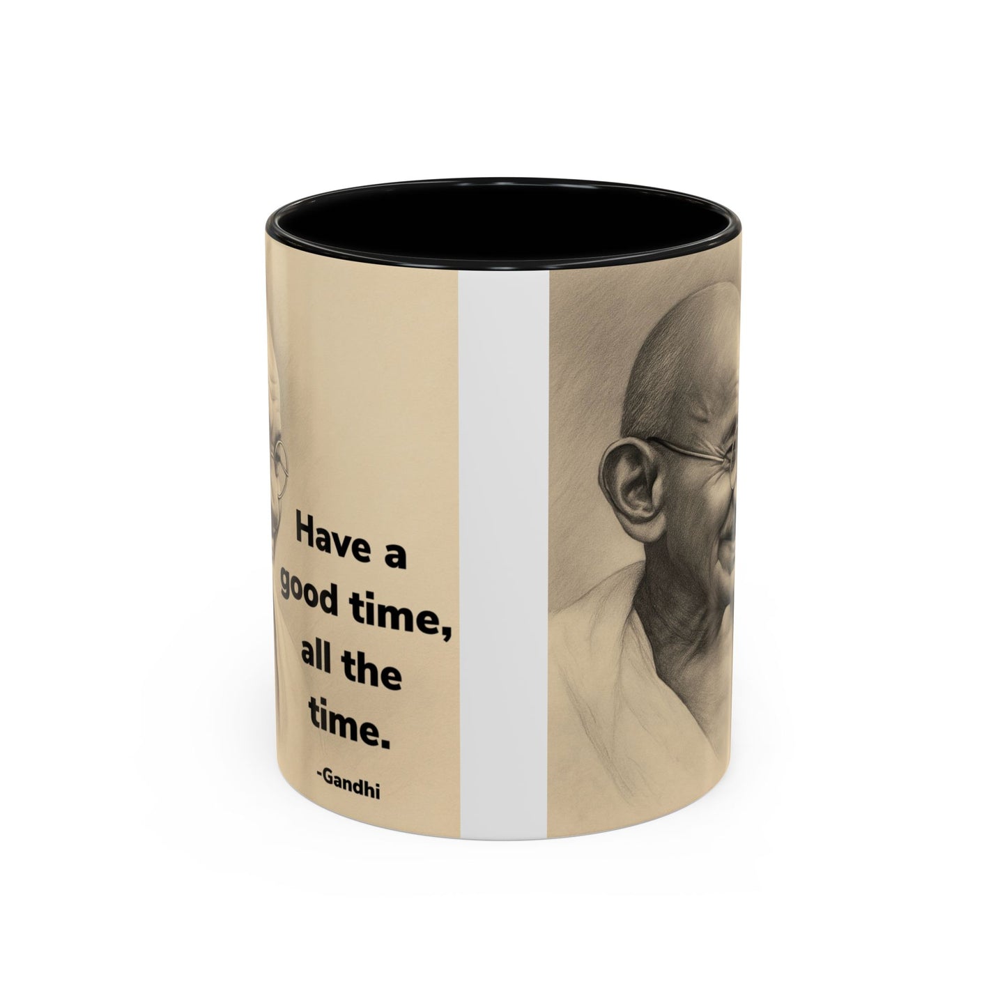 Inspirational Gandhi Quote Mug