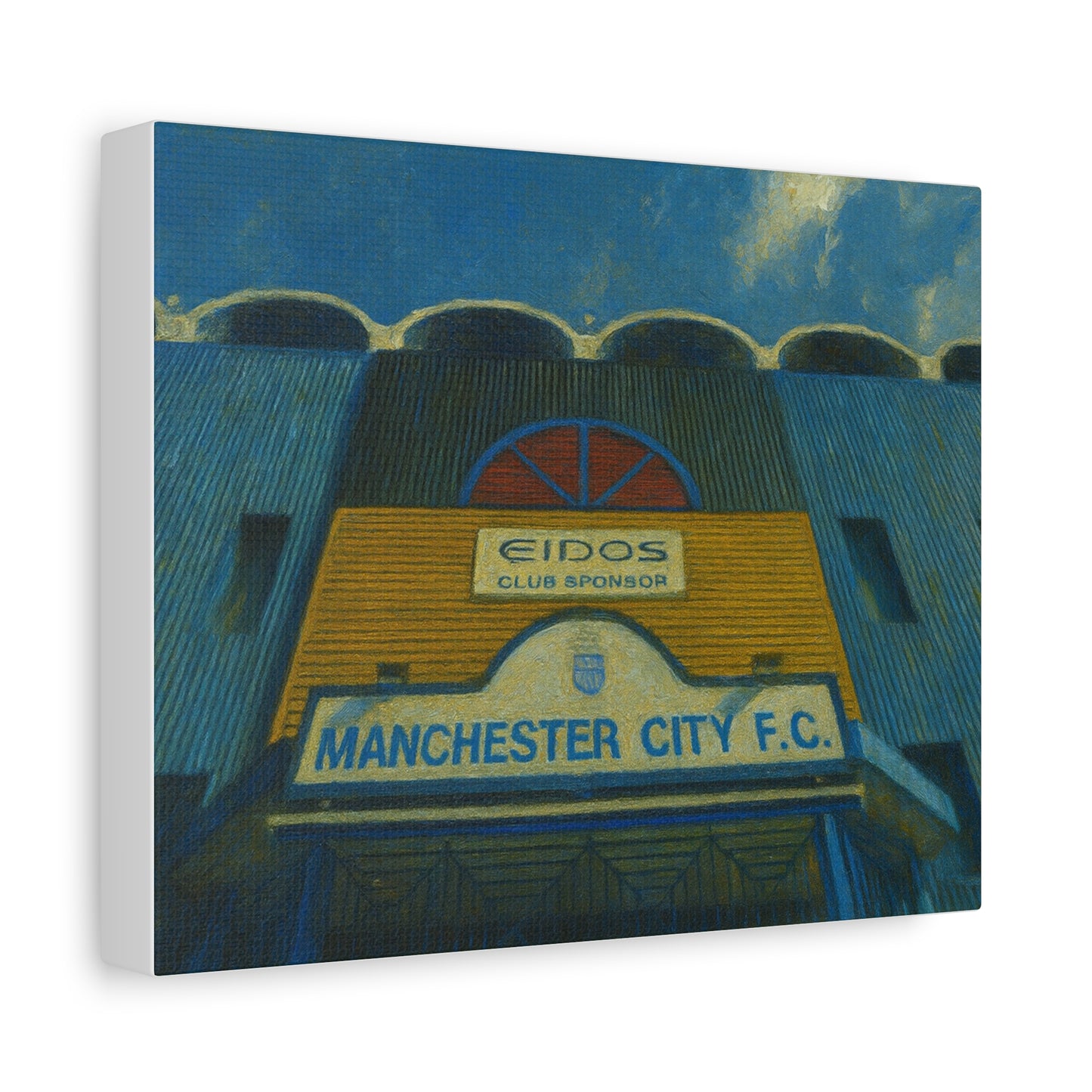 Manchester City F.C. Maine Road Matte Canvas Wall Art