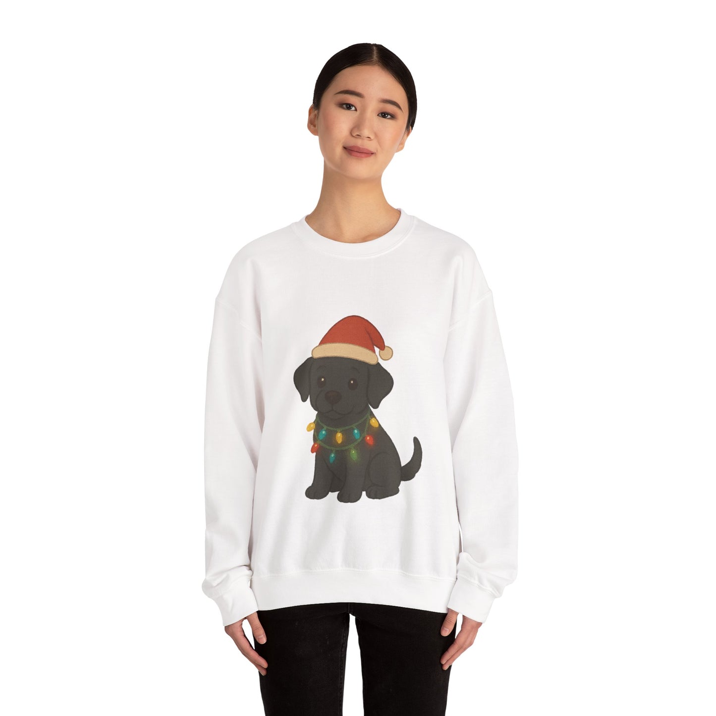 Christmas Black Labrador Jumper