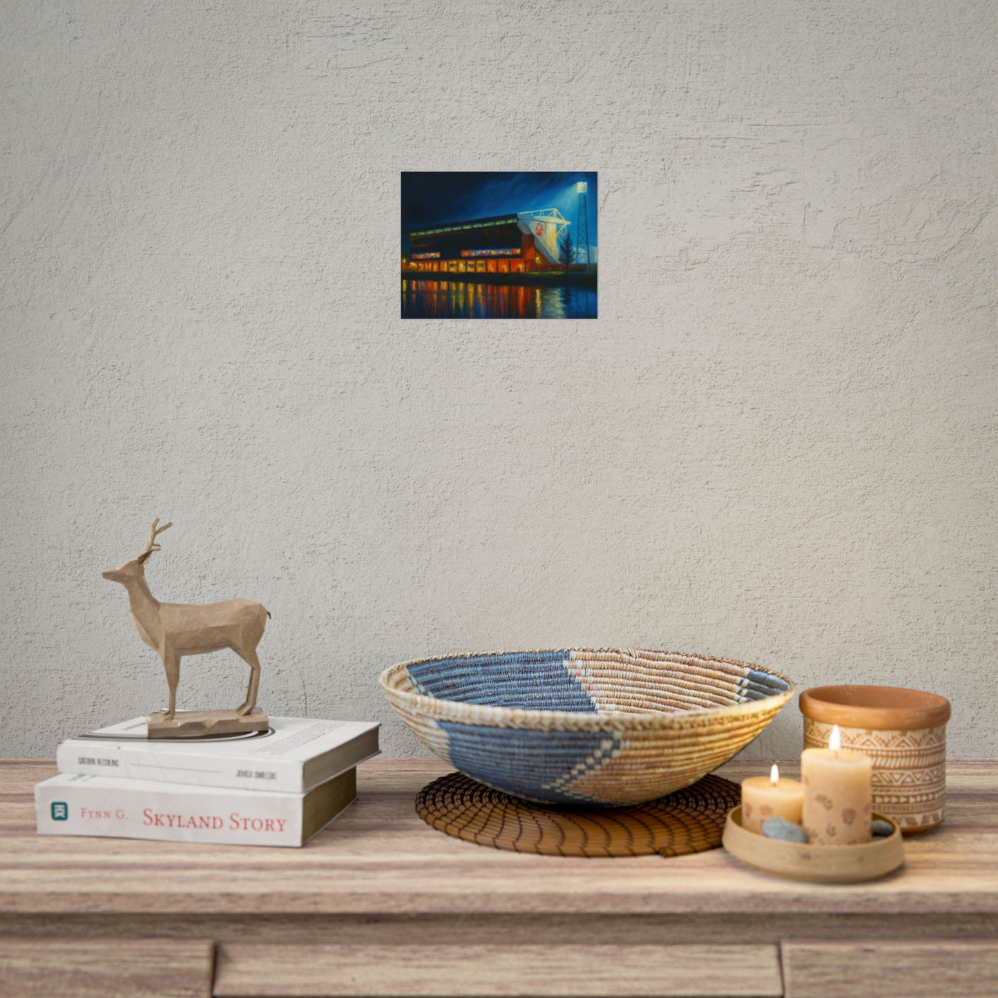 Nottingham Forest City Ground Art Poster