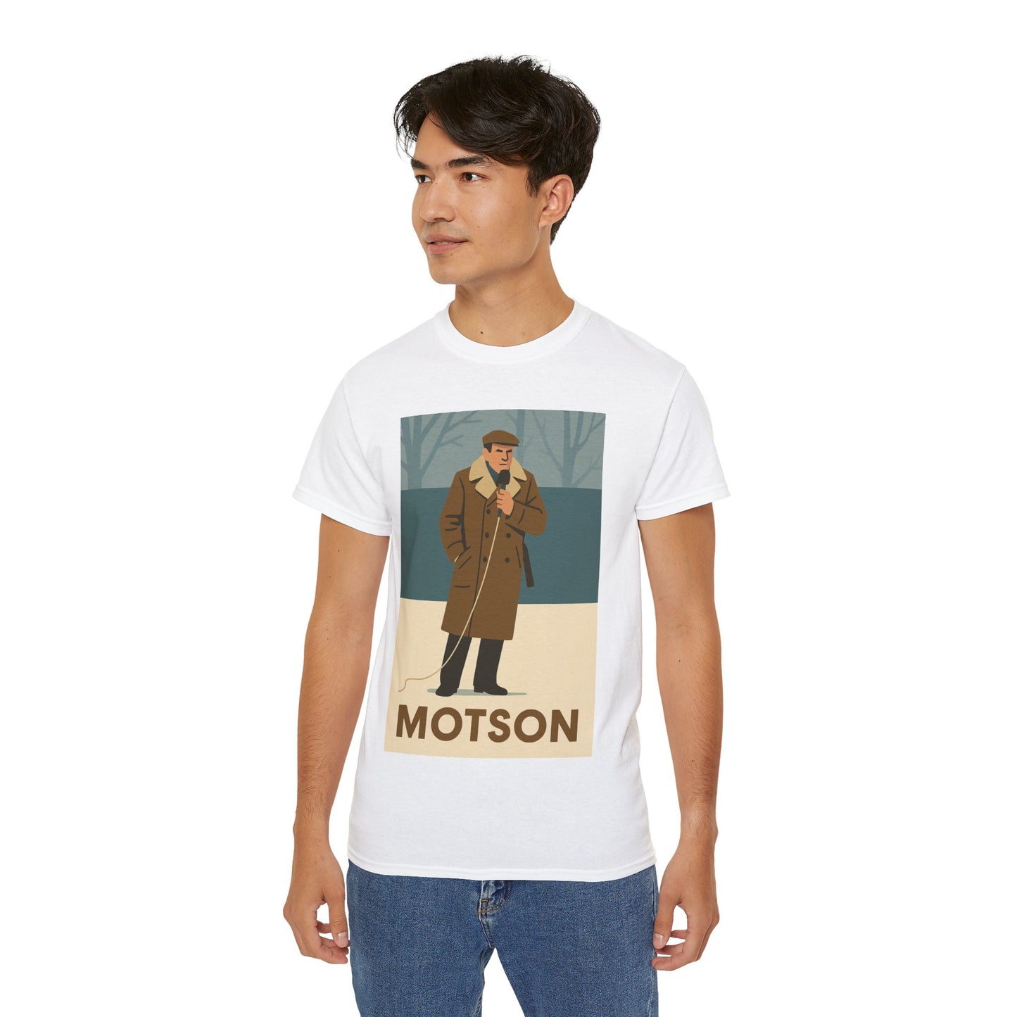 John Motson In The Snow T-Shirt