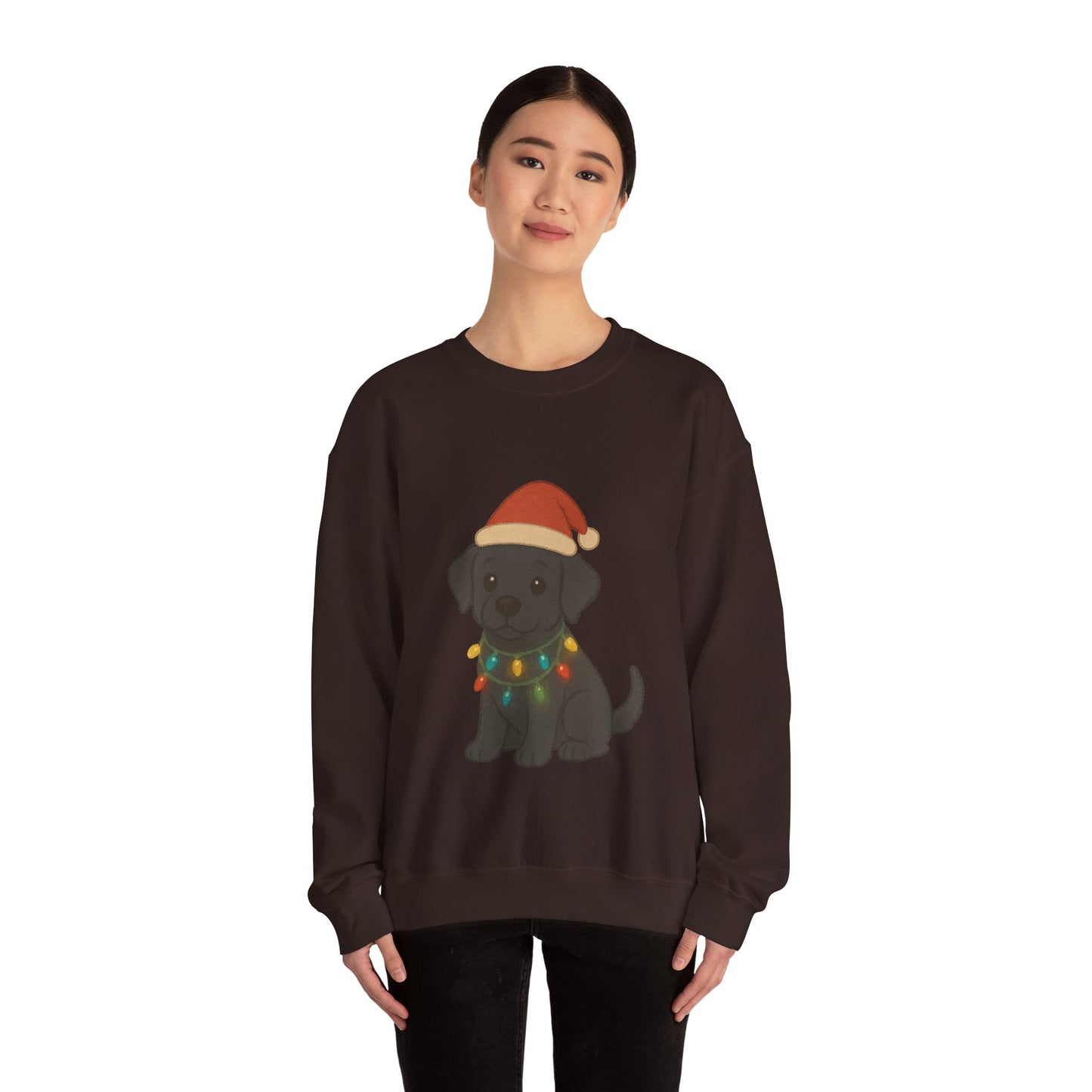 Christmas Black Labrador Jumper