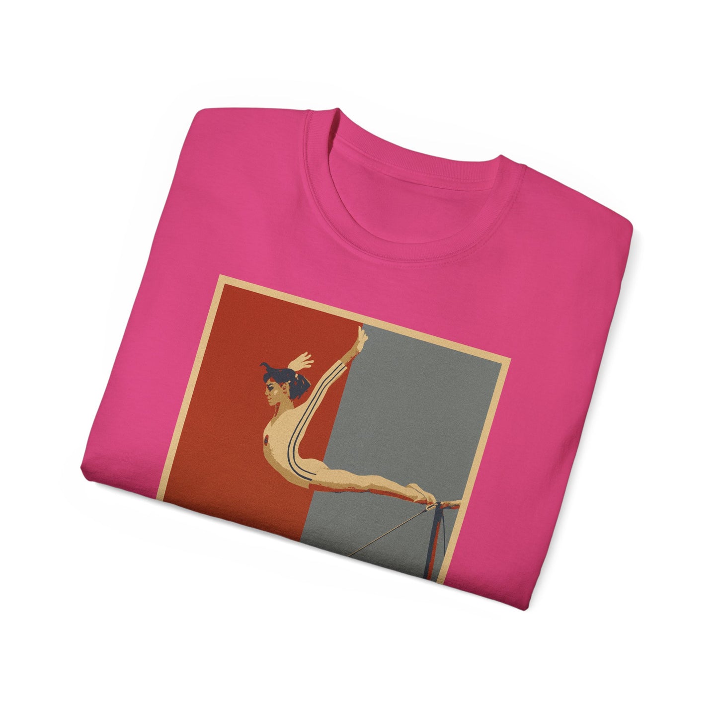 Nadia Comăneci Flying T-Shirt