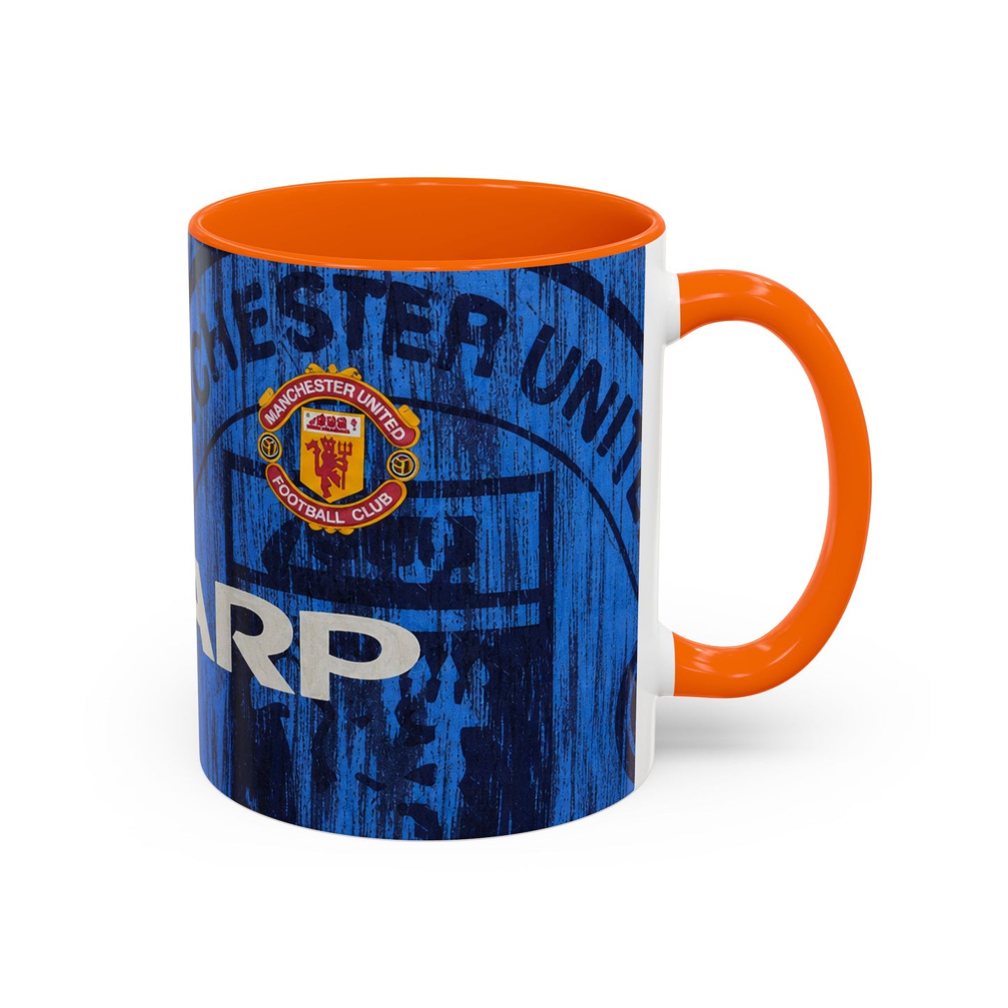 Manchester United 1992-93 Away Shirt Accent Coffee Mug (11, 15oz)