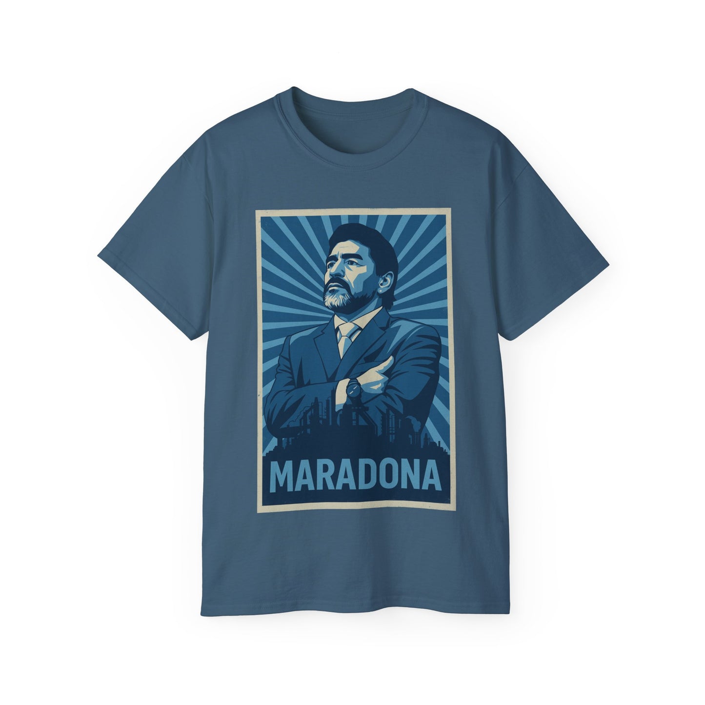 Maradona Propaganda Poster T-Shirt - Argentina