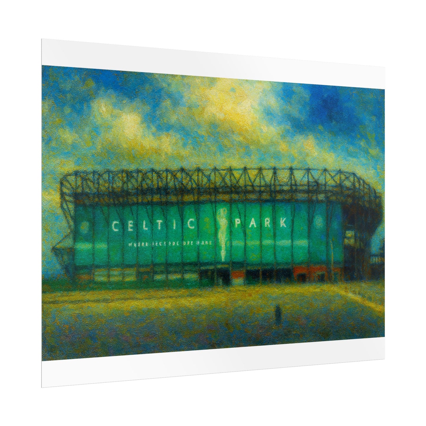 Celtic FC Celtic Park Art Print Poster
