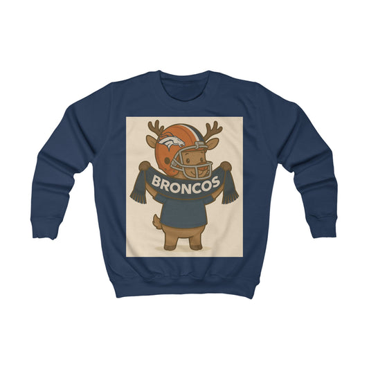 Denver Broncos Kids Christmas Sweatshirt