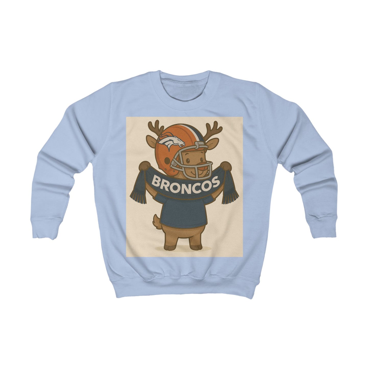 Denver Broncos Kids Christmas Sweatshirt