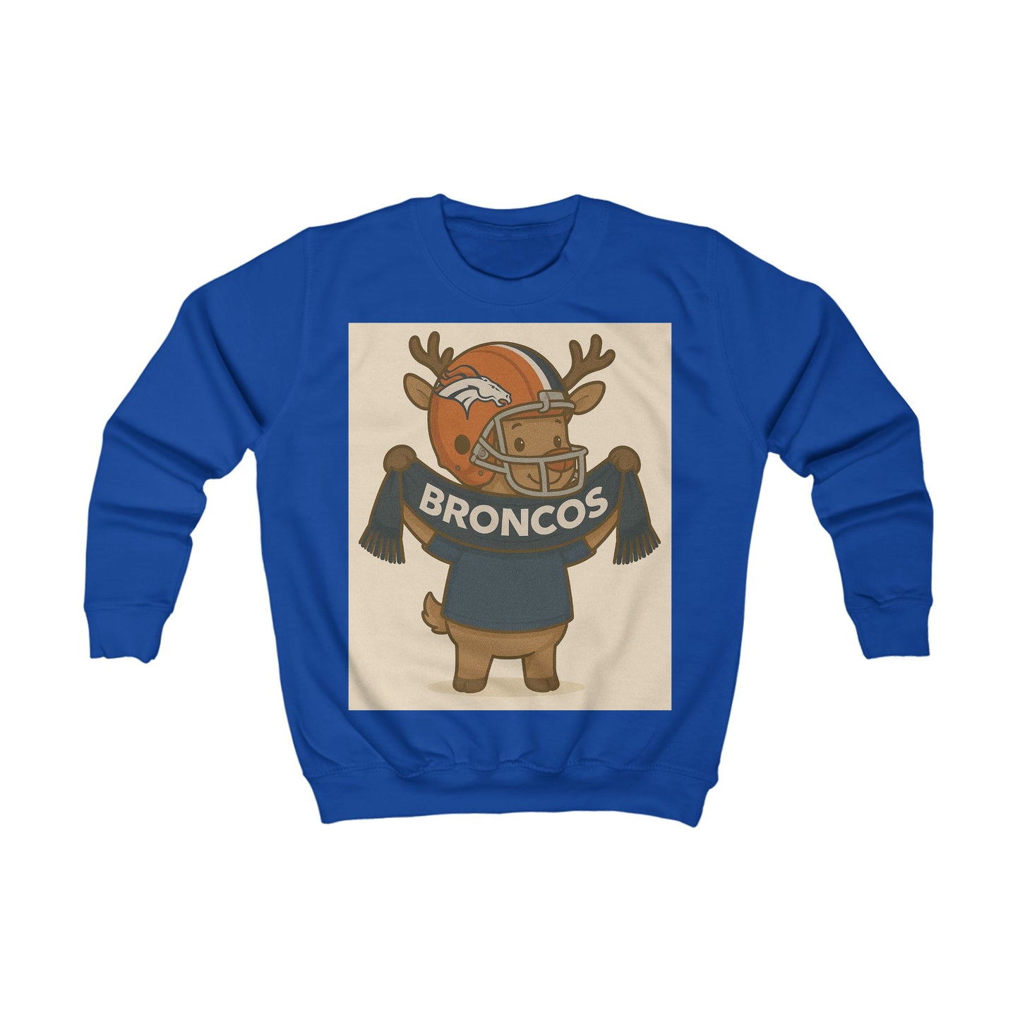 Denver Broncos Kids Christmas Sweatshirt