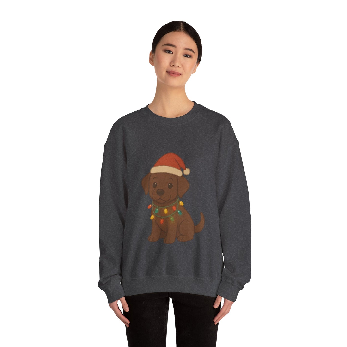 Christmas Chocolate Labrador Sweatshirt