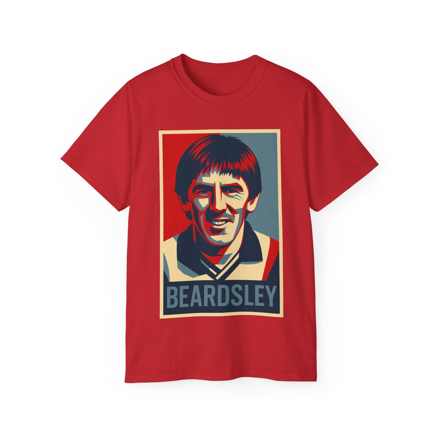 Peter Beardsley Hope Poster T-Shirt - Newcastle United