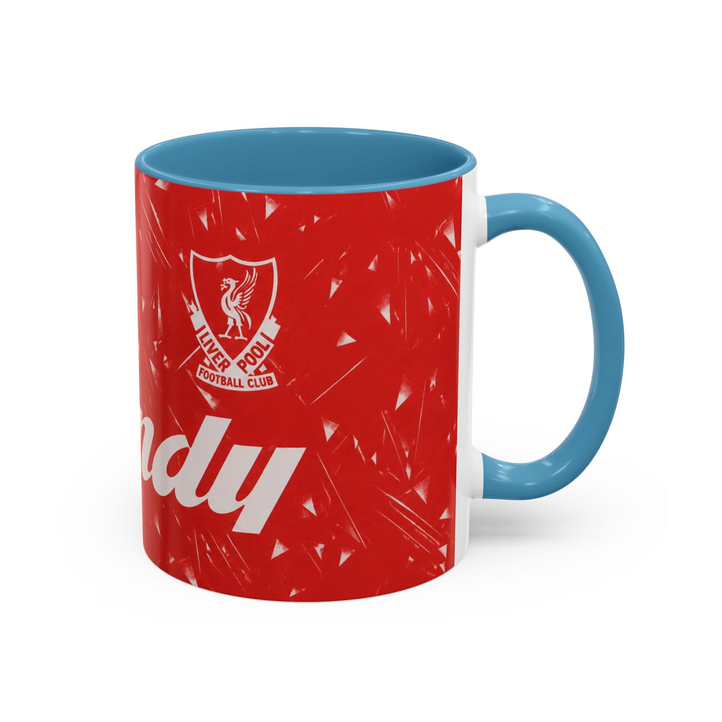 Liverpool 1989 - 91 Shirt Accent Coffee Mug (11, 15oz)