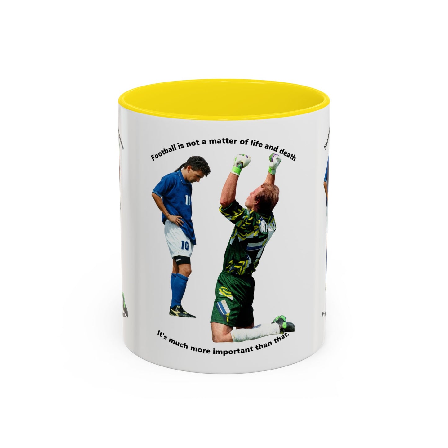 Roberto Baggio Football Life and Death Mug