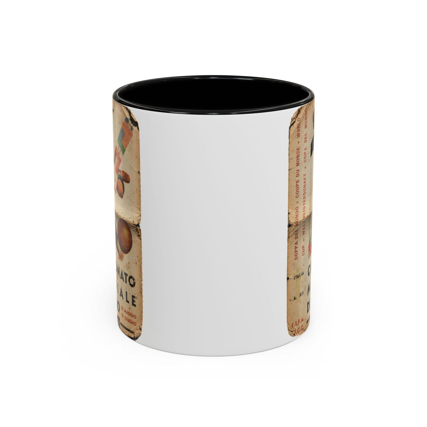 Italy 1934 World Cup Poster Coffee Mug (11, 15oz)