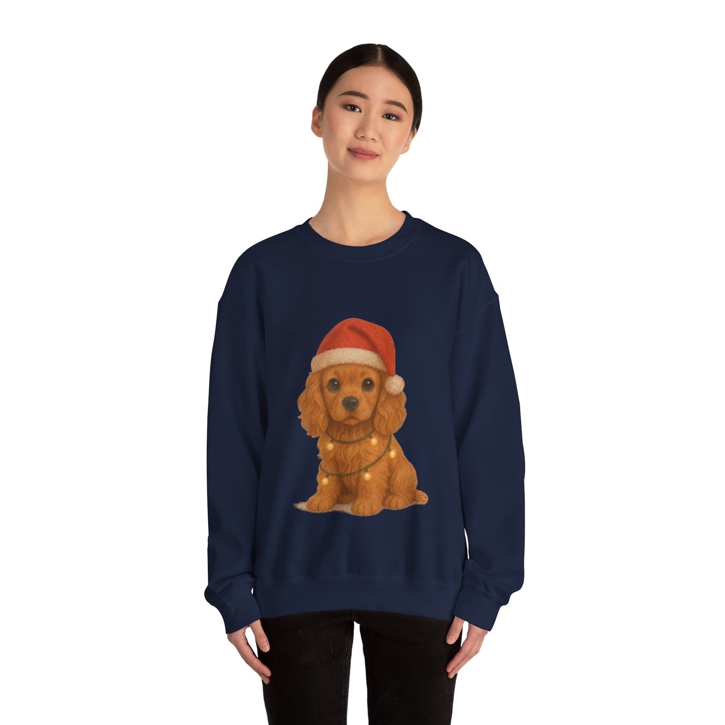 Cocker Spaniel Puppy Christmas Jumper
