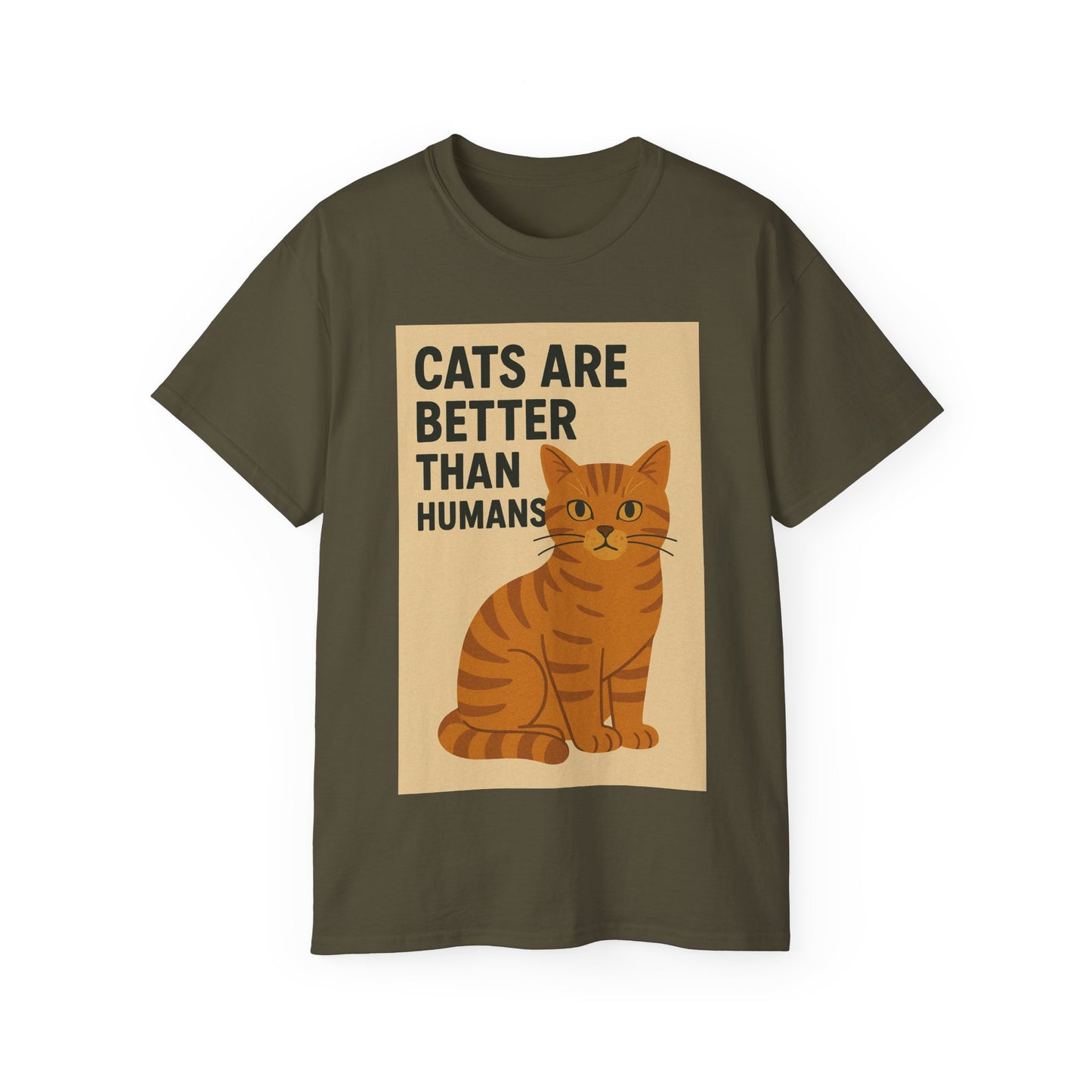 Cats Are Better Than Humans T-Shirt