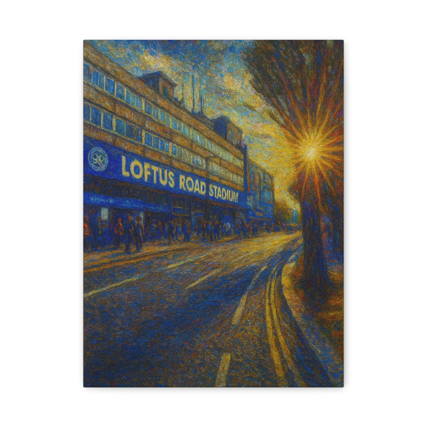Queens Park Rangers Loftus Road Stadium Canvas Print