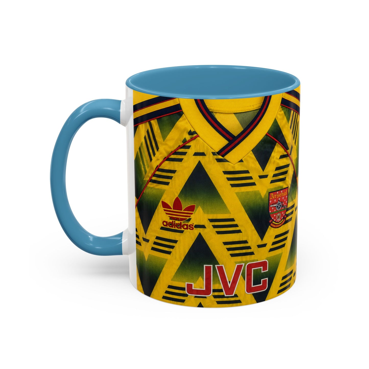 Arsenal Away Bruised Banana Shirt Accent Coffee Mug (11, 15oz)