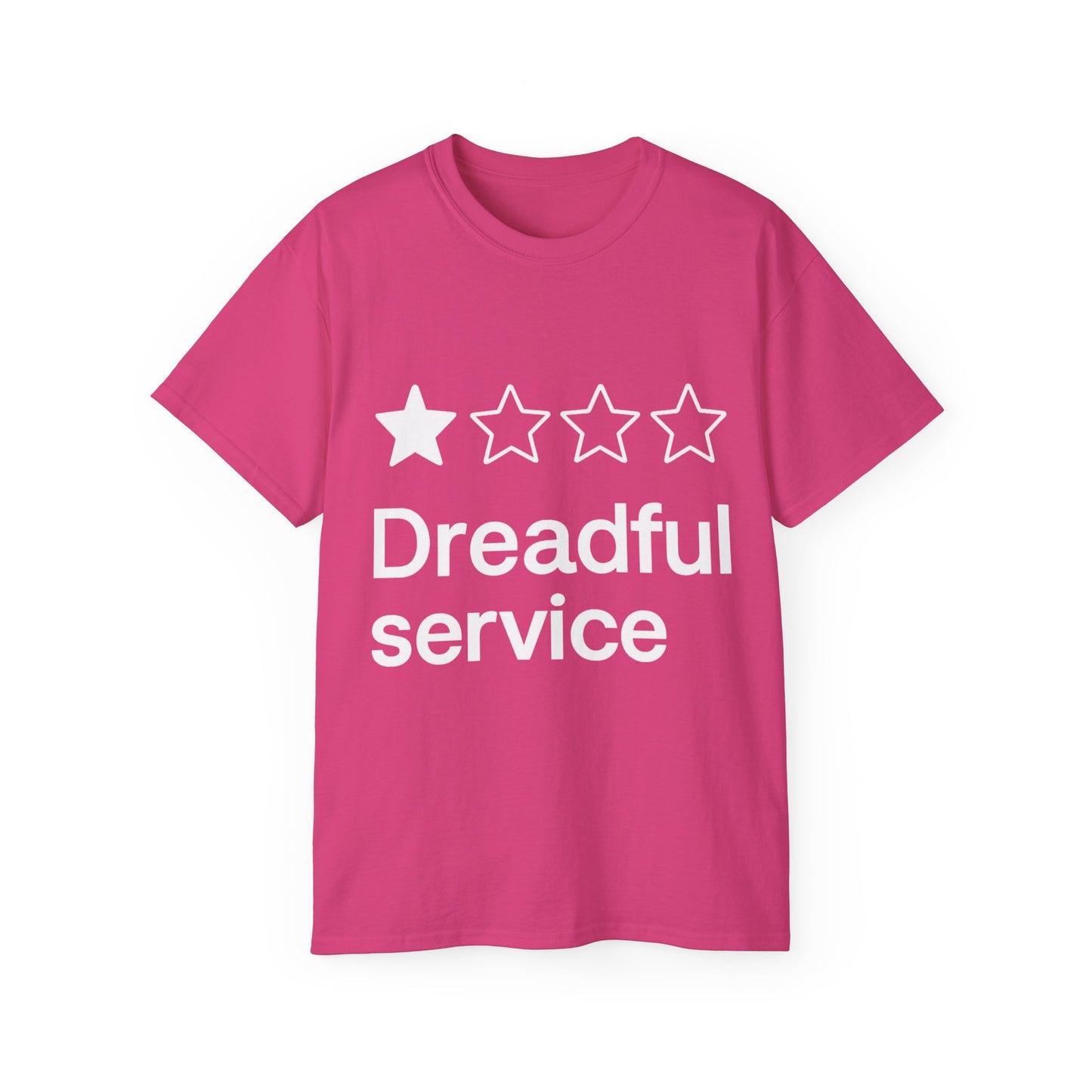 One Star Dreadful Service T-Shirt