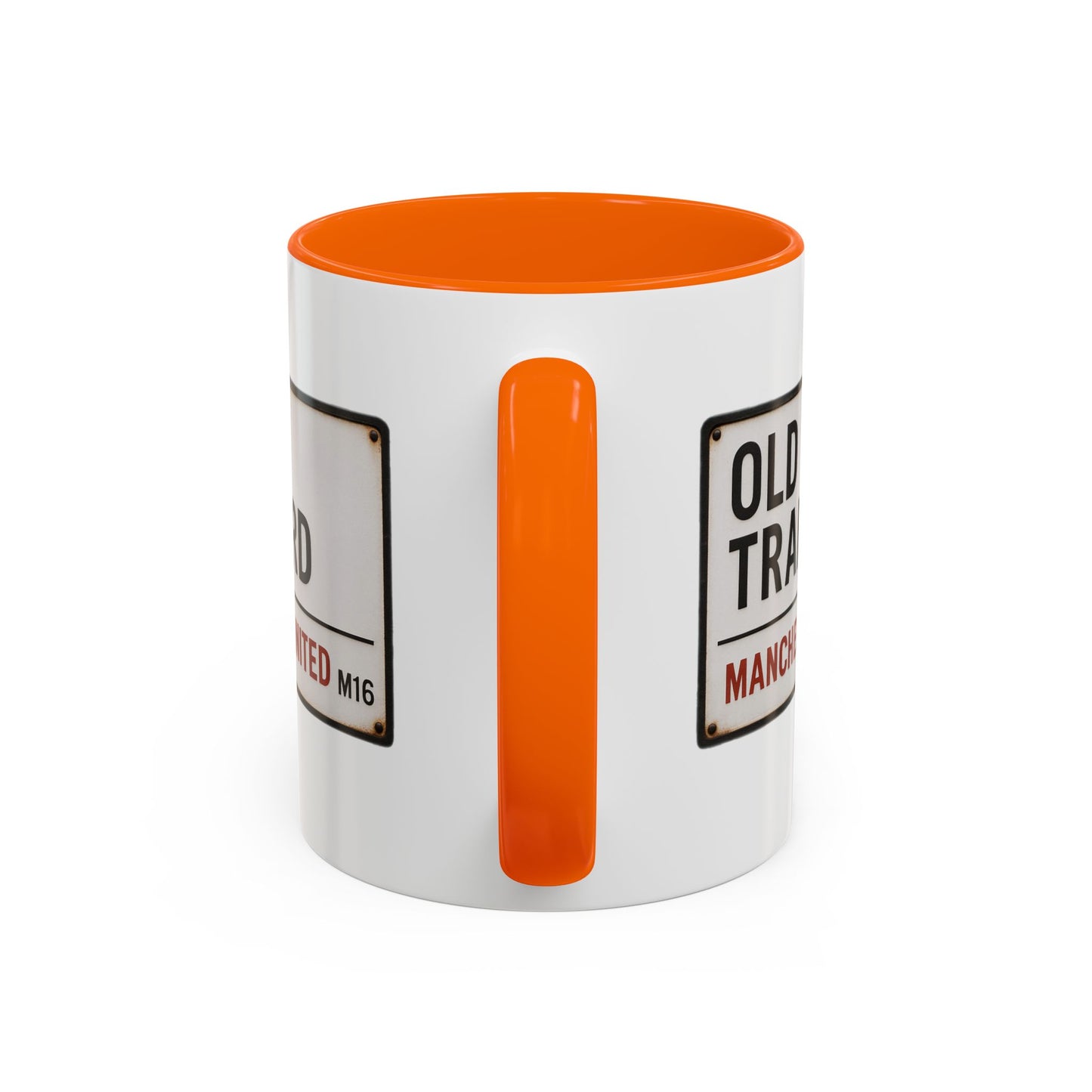 Manchester United Old Trafford Road Sign Mug