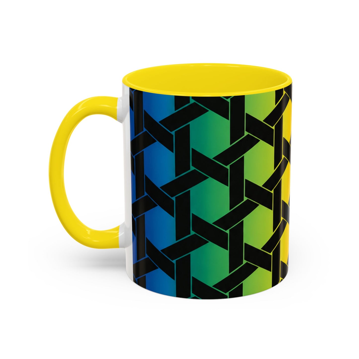 Denmark 1992 Goalkeeper Shirt Accent Coffee Mug (11, 15oz)