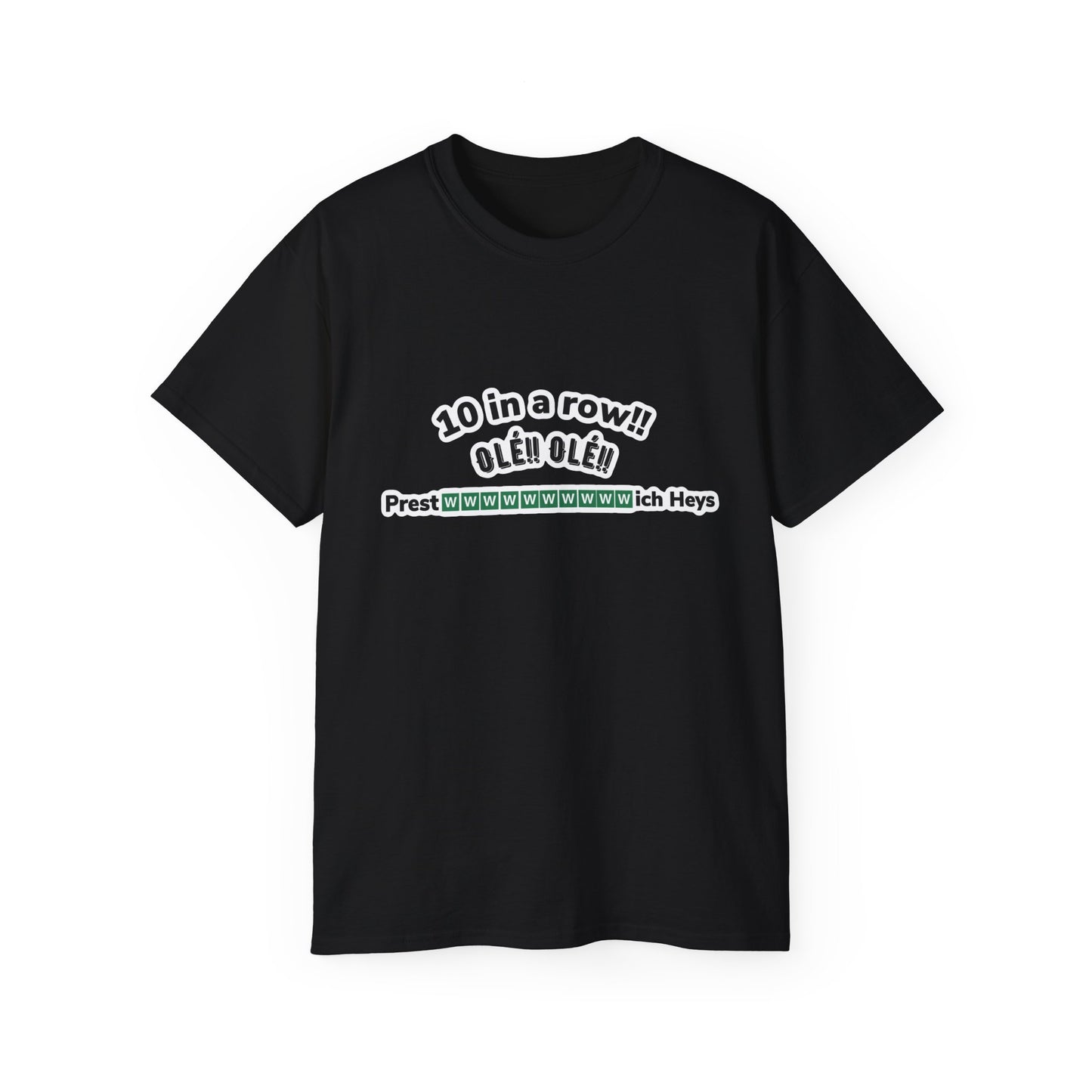 Prestwwwwwwwwwwich Heys Unisex Ultra Cotton Tee