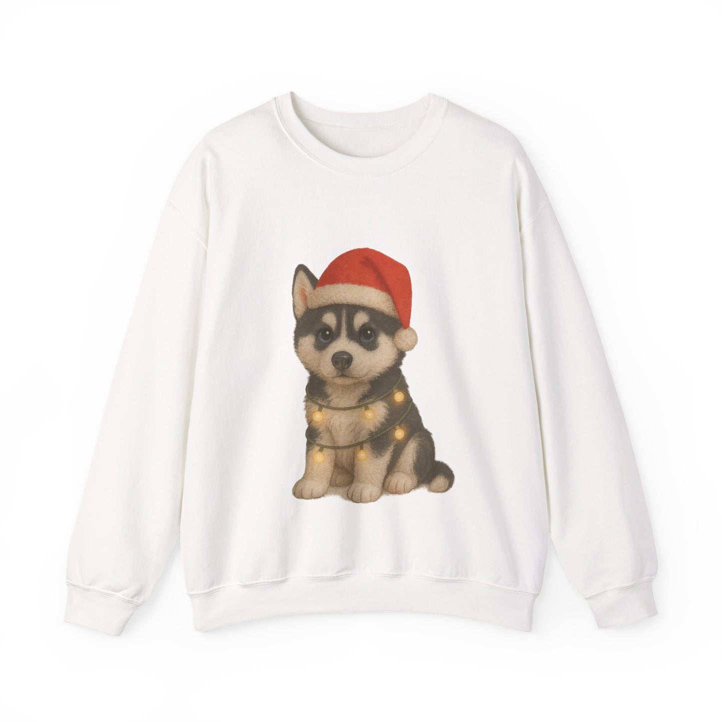 Husky Puppy Christmas Jumper