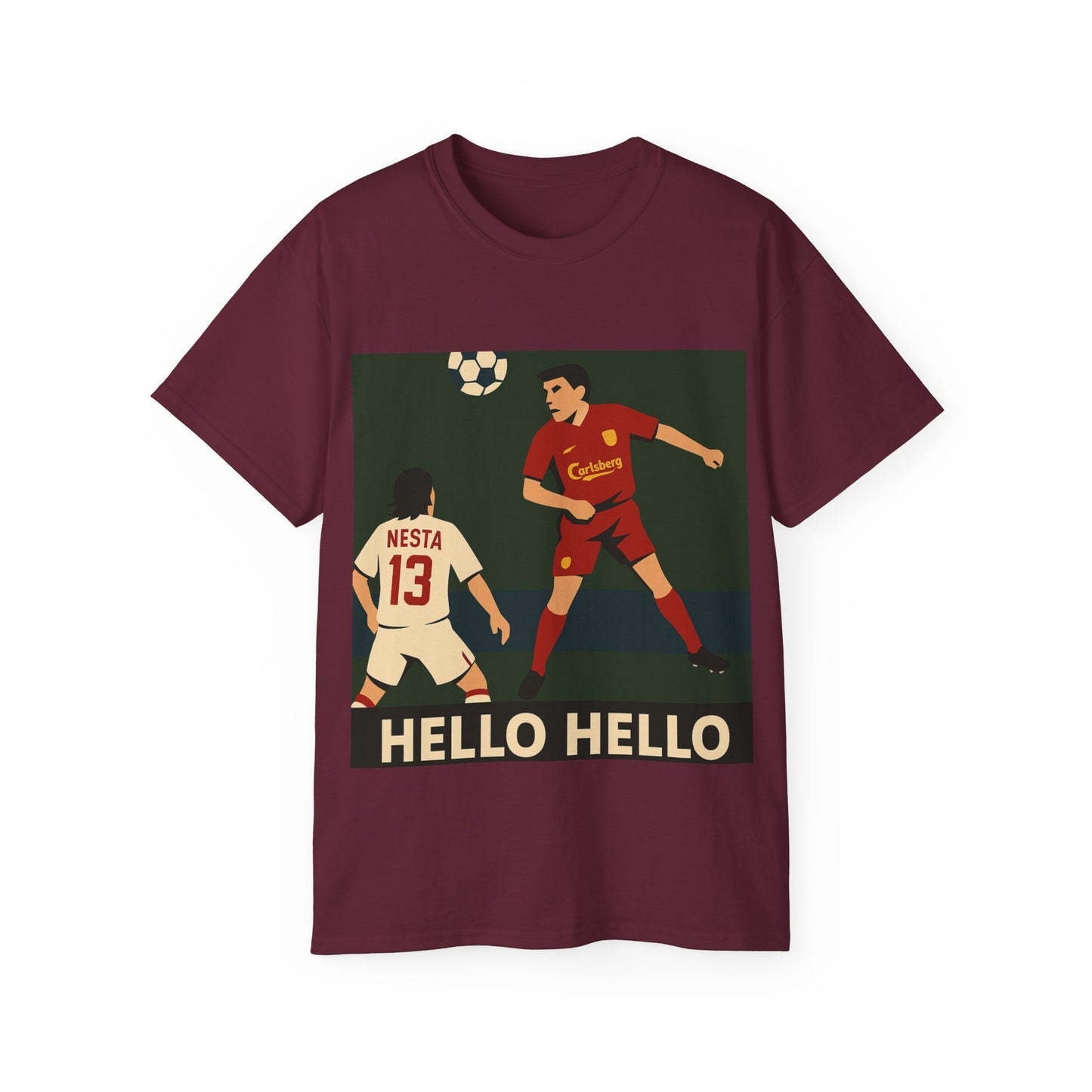 Hello Hello Steven Gerrard T-Shirt - Liverpool