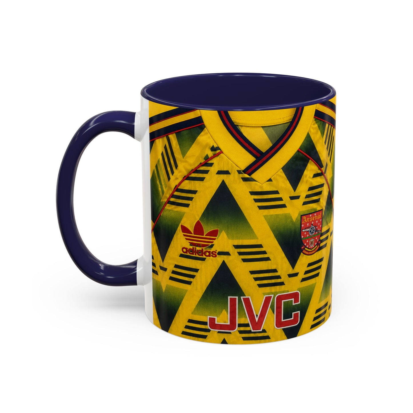 Arsenal Away Bruised Banana Shirt Accent Coffee Mug (11, 15oz)