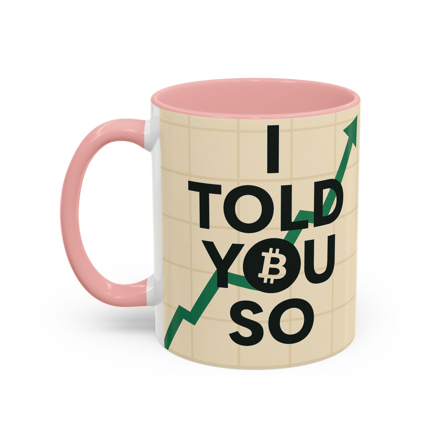 I Told You So Bitcoin Mug