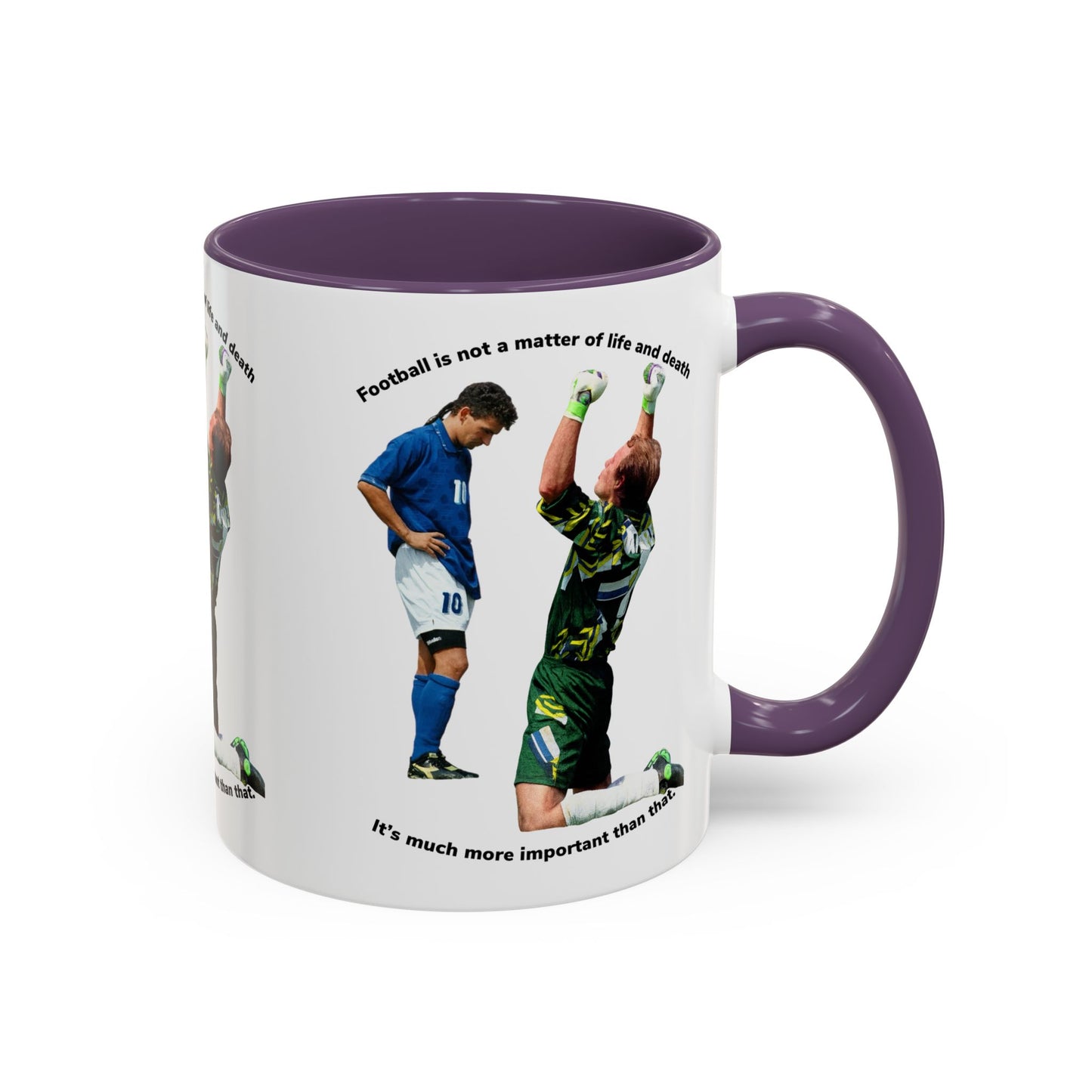 Roberto Baggio Football Life and Death Mug
