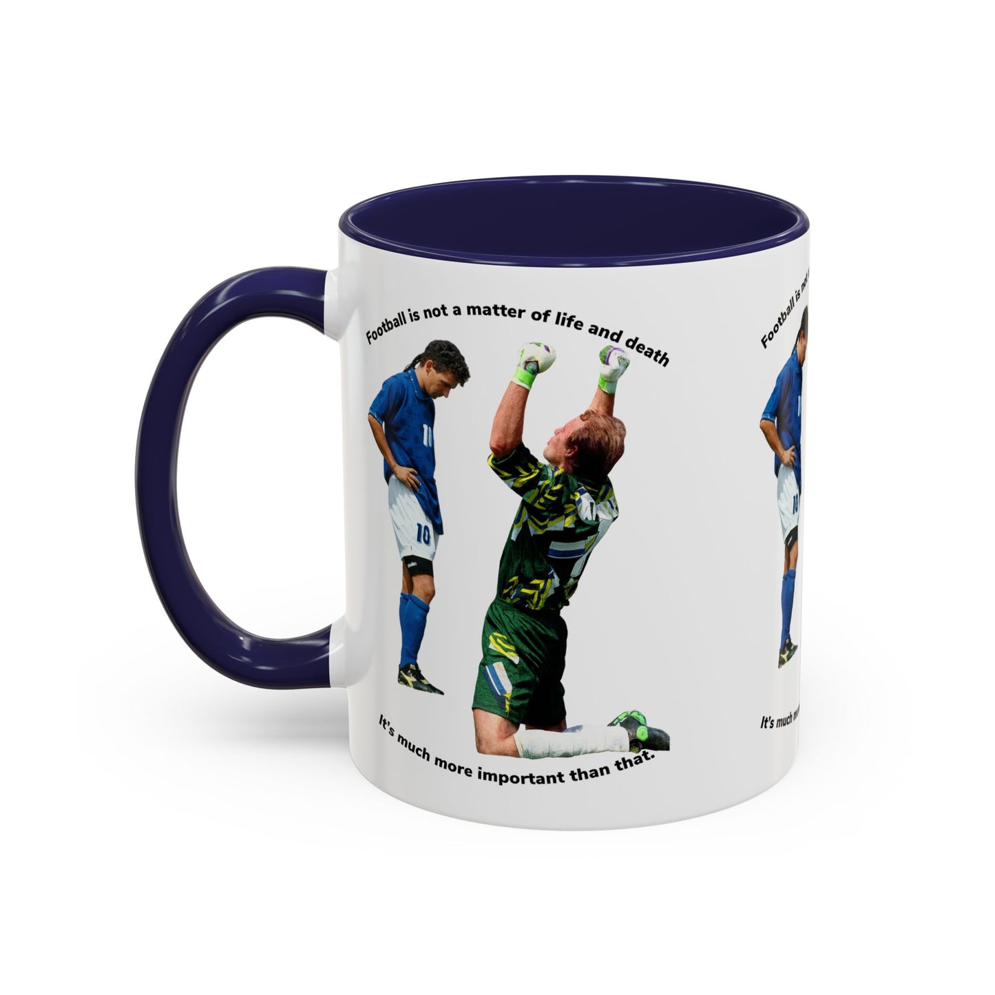 Roberto Baggio Football Life and Death Mug
