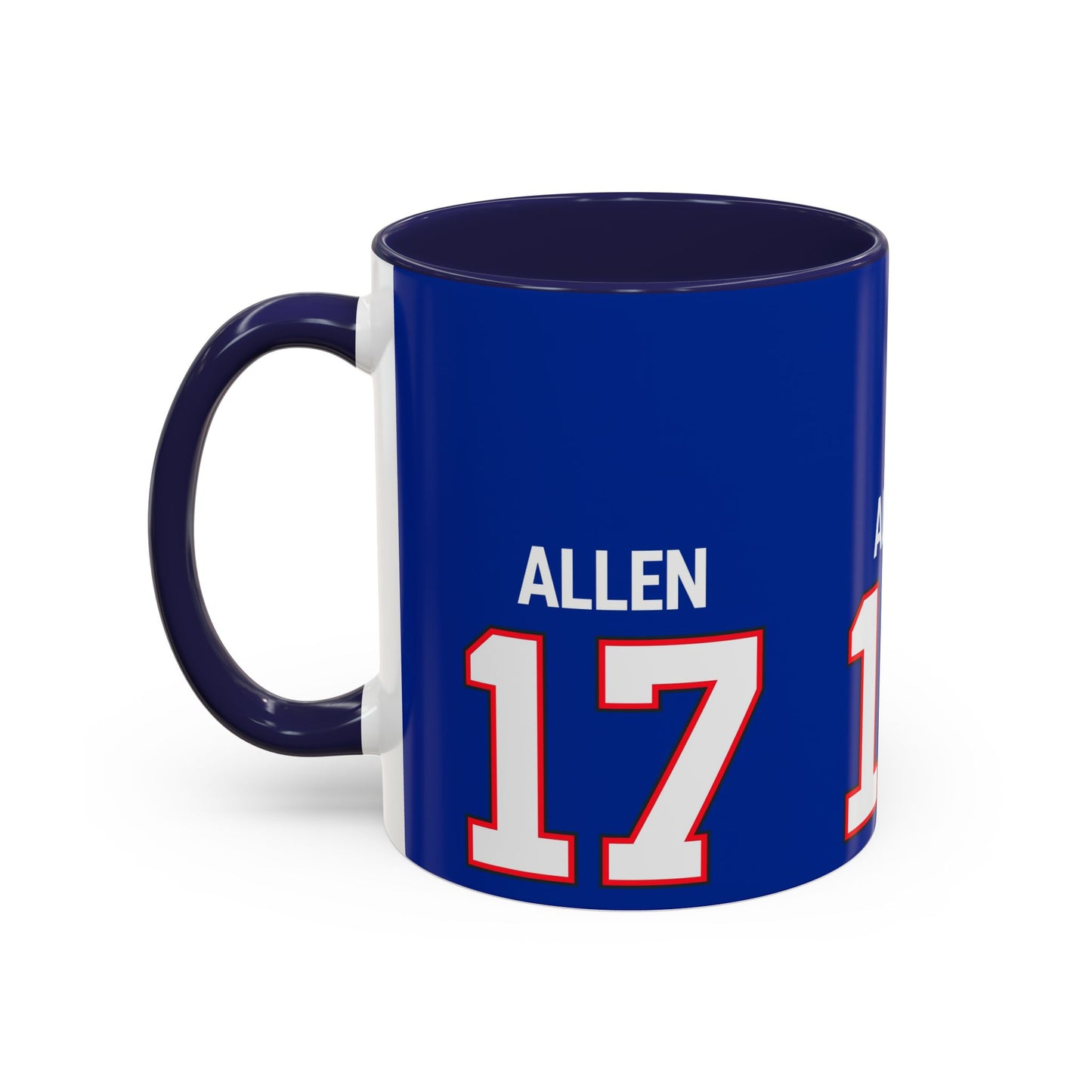 Josh Allen Buffalo Bills Jersey Mug