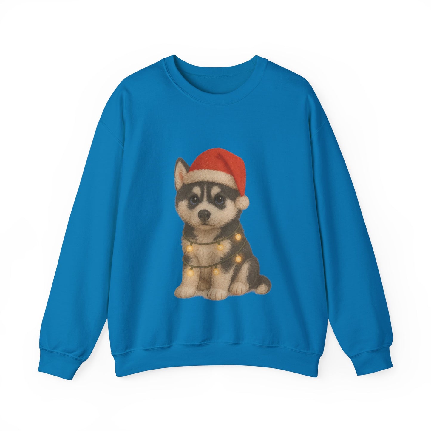 Husky Puppy Christmas Jumper