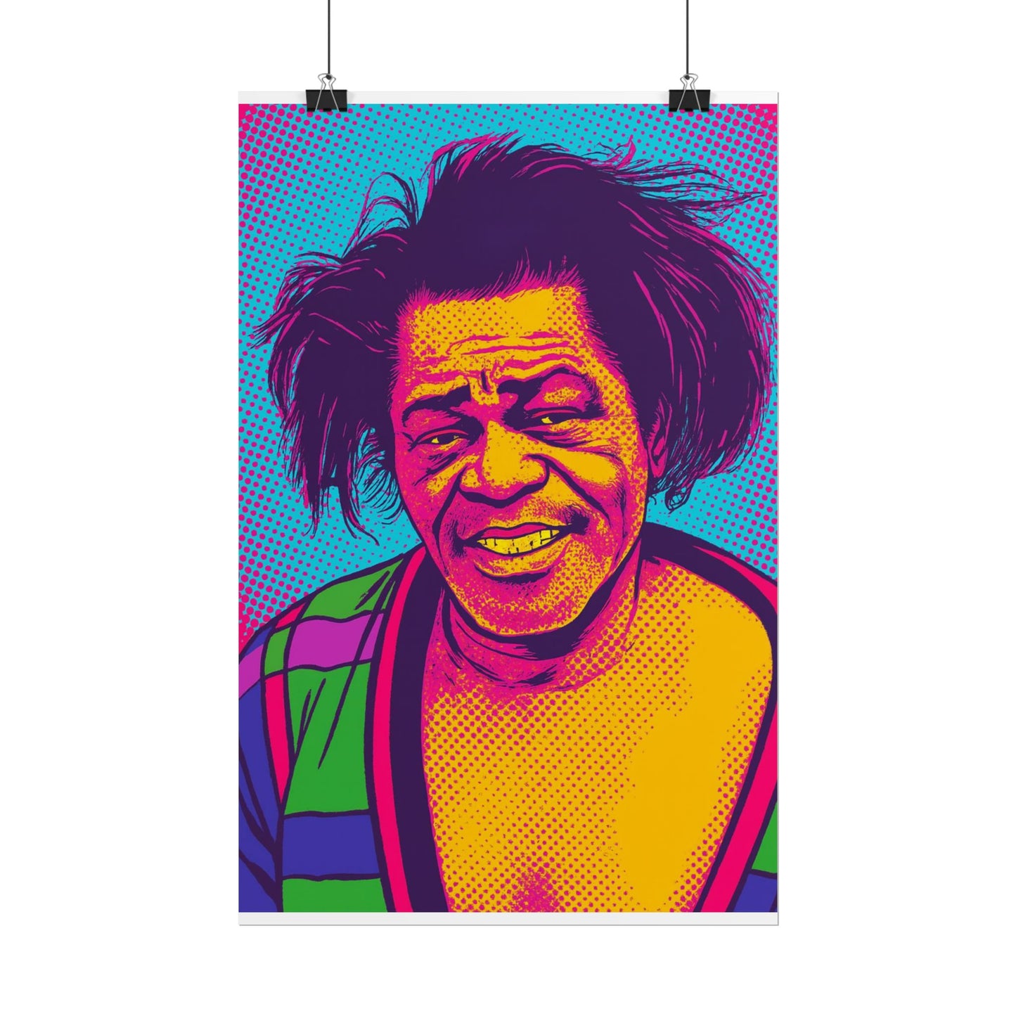 James Brown Pop Art Poster