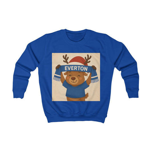 Children’s Everton Reindeer Christmas Jumper
