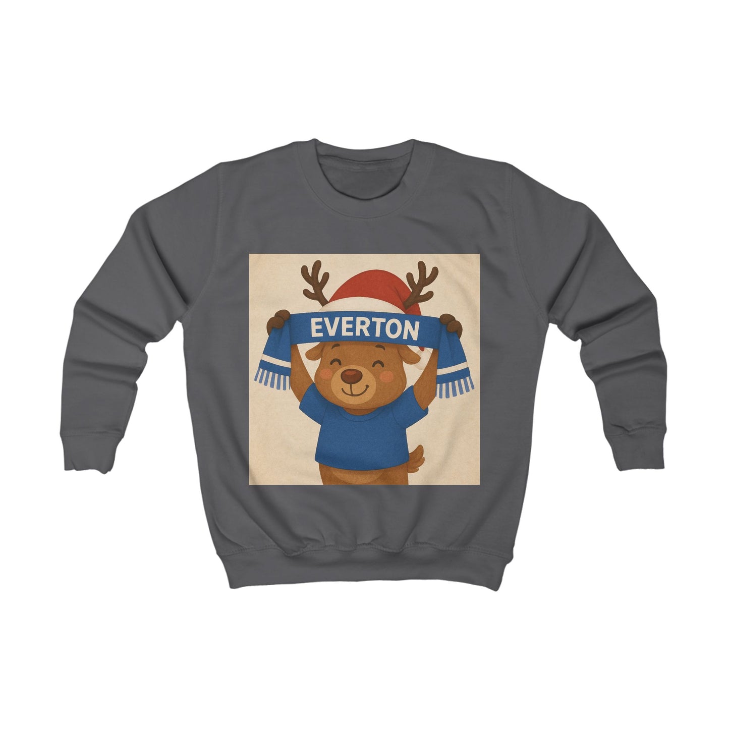 Children’s Everton Reindeer Christmas Jumper