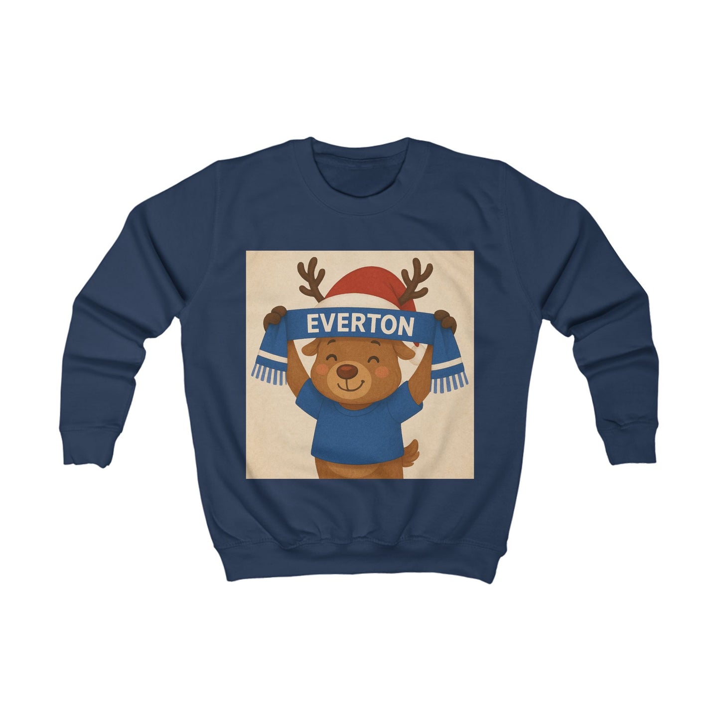 Children’s Everton Reindeer Christmas Jumper