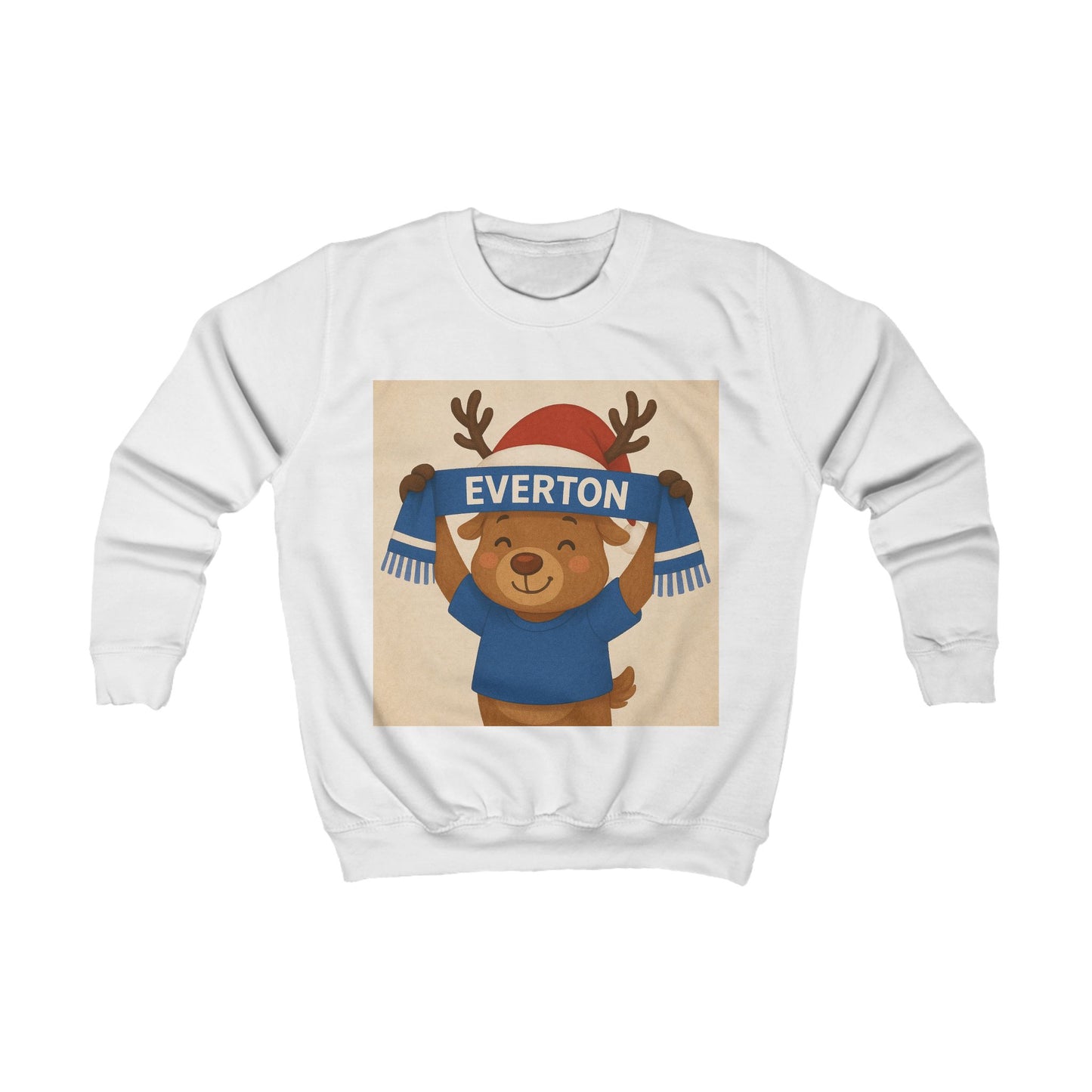 Children’s Everton Reindeer Christmas Jumper