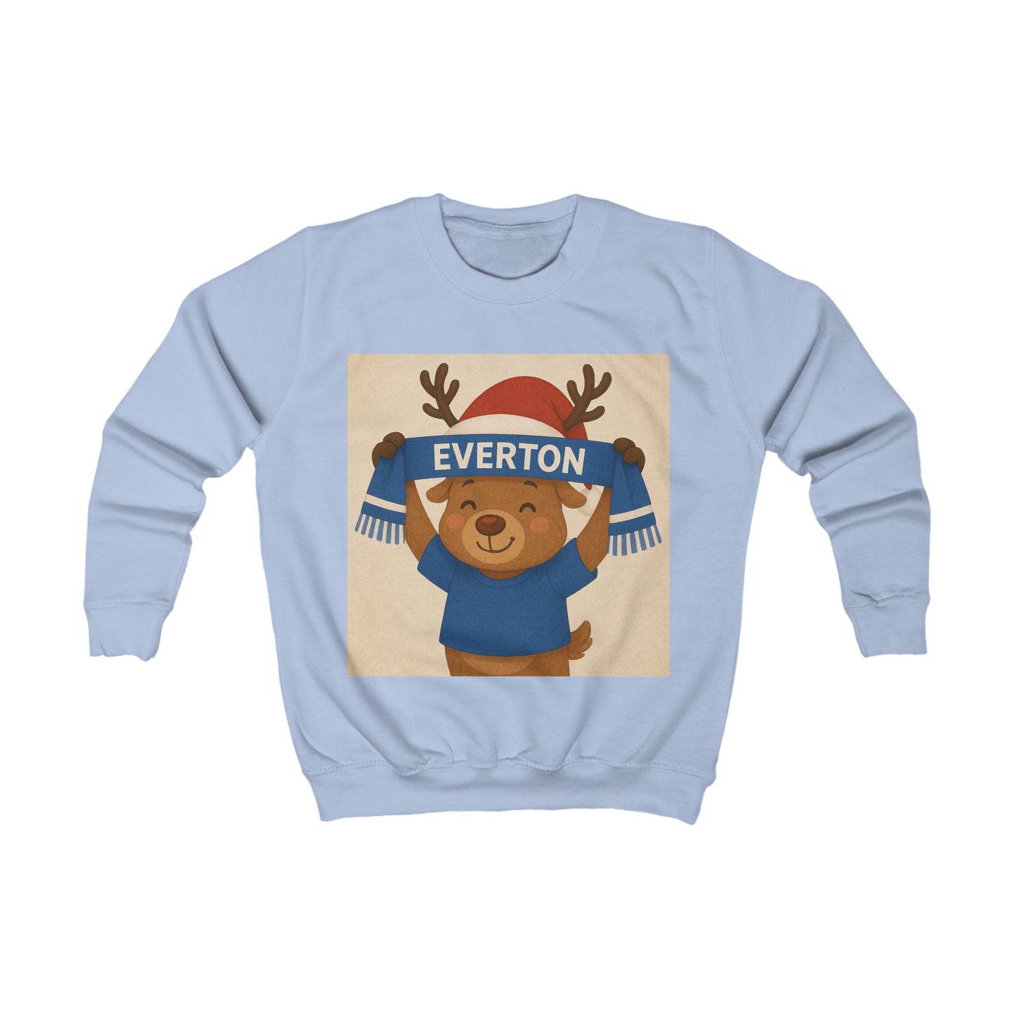 Children’s Everton Reindeer Christmas Jumper