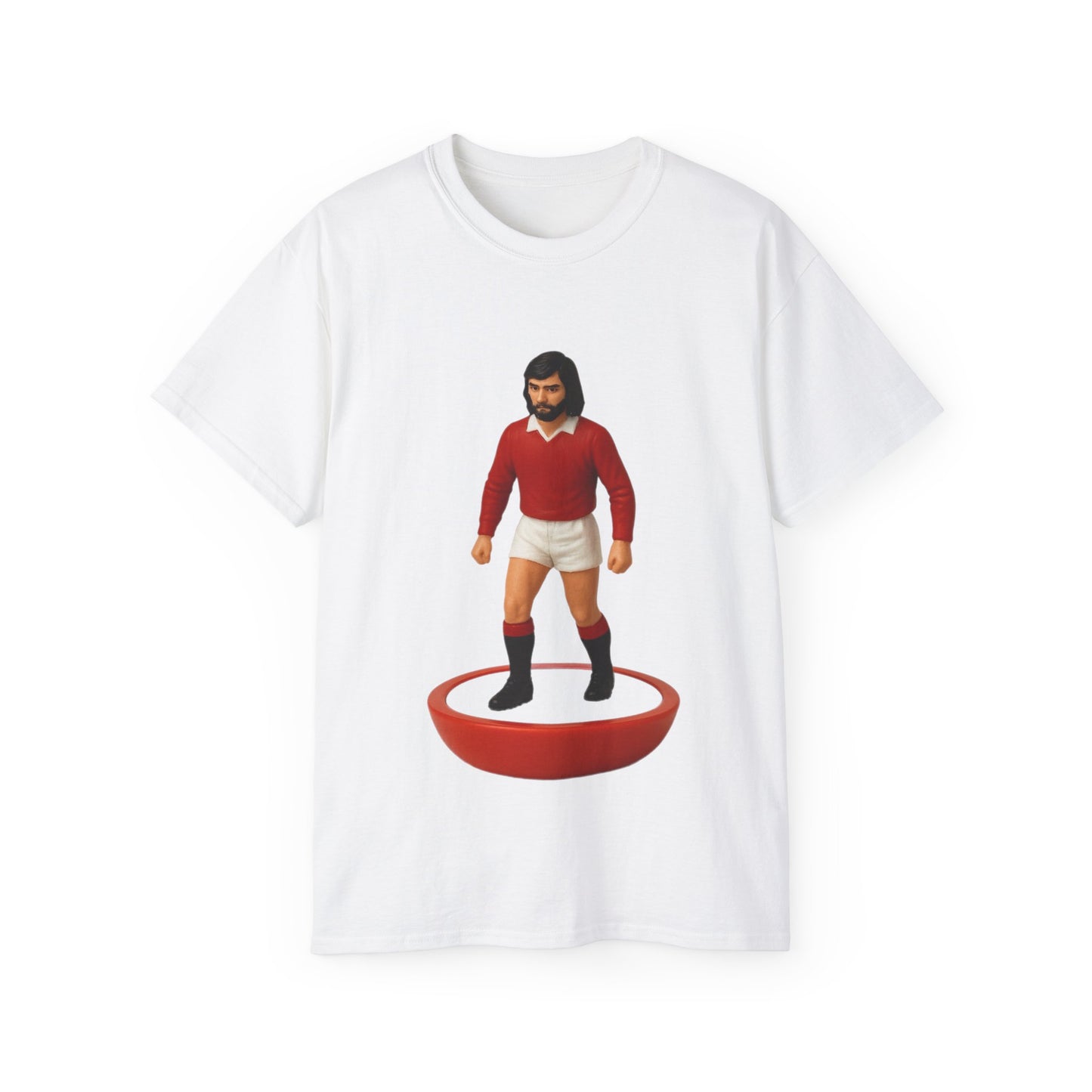 George Best Subbuteo T-Shirt - Manchester United