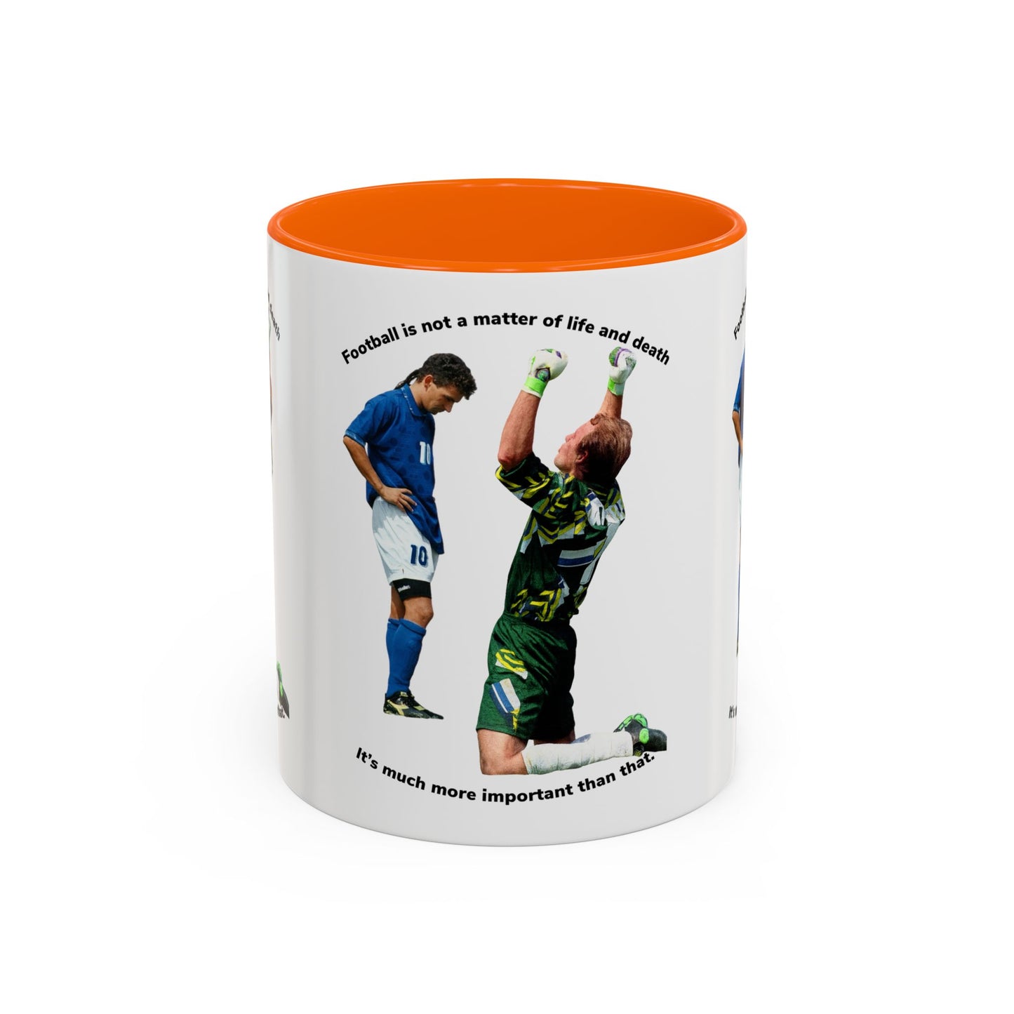 Roberto Baggio Football Life and Death Mug