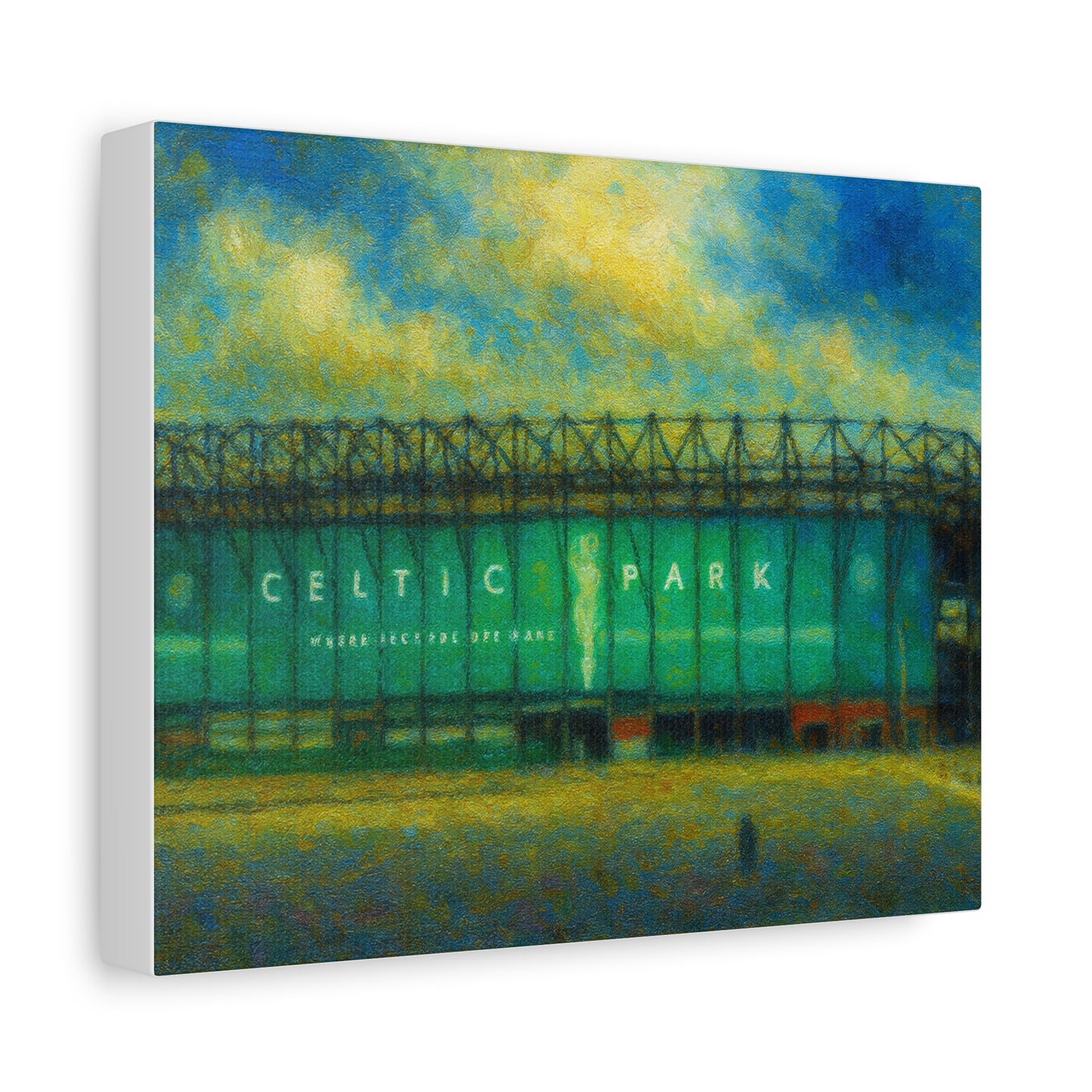 Celtic FC Celtic Park Painting Print Canvas