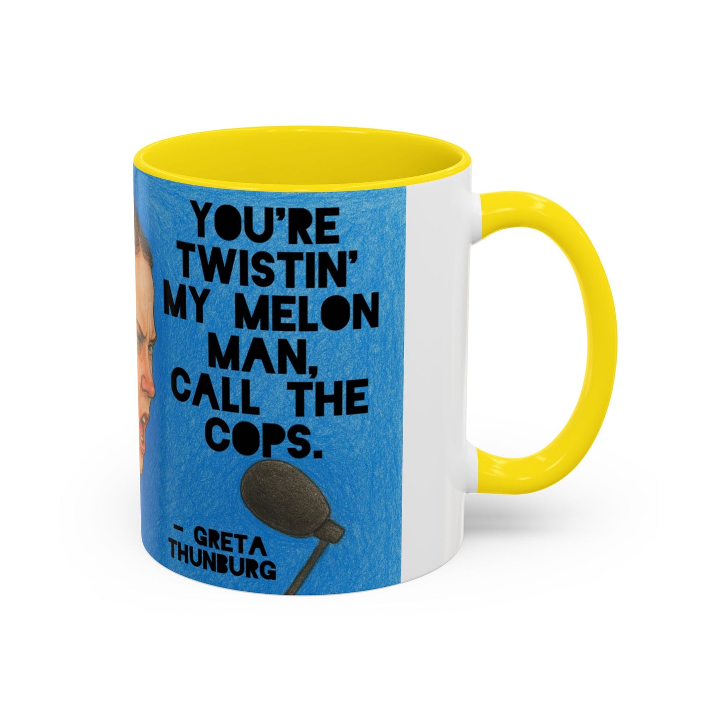 Greta Thunberg Happy Mondays Step On Mug