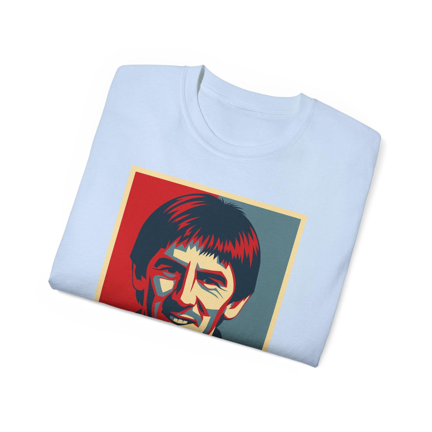 Peter Beardsley Hope Poster T-Shirt - Newcastle United