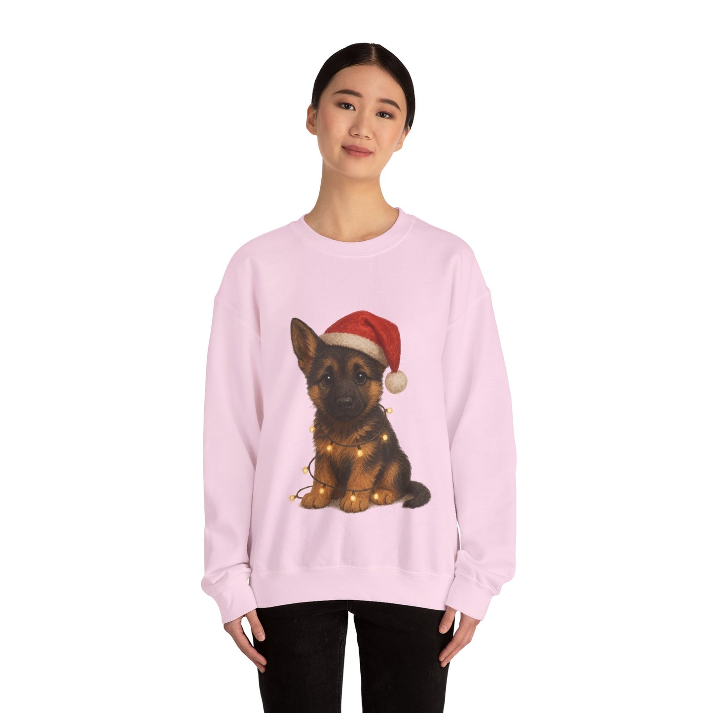 Christmas German Shepherd Puppy Sweatshirt